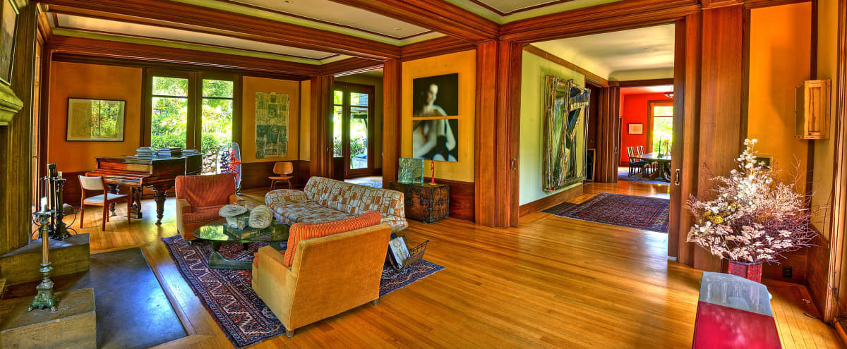 Spacious Historic Home & Garden For Art & Culture Lovers in Oakland Hero Image in Upper Rockridge, Oakland, CA