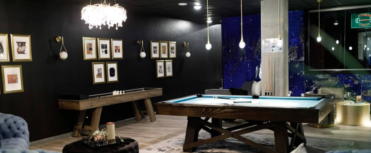 Fam Fashion Art Lounge With, How Bright Should A Pool Table Light Be