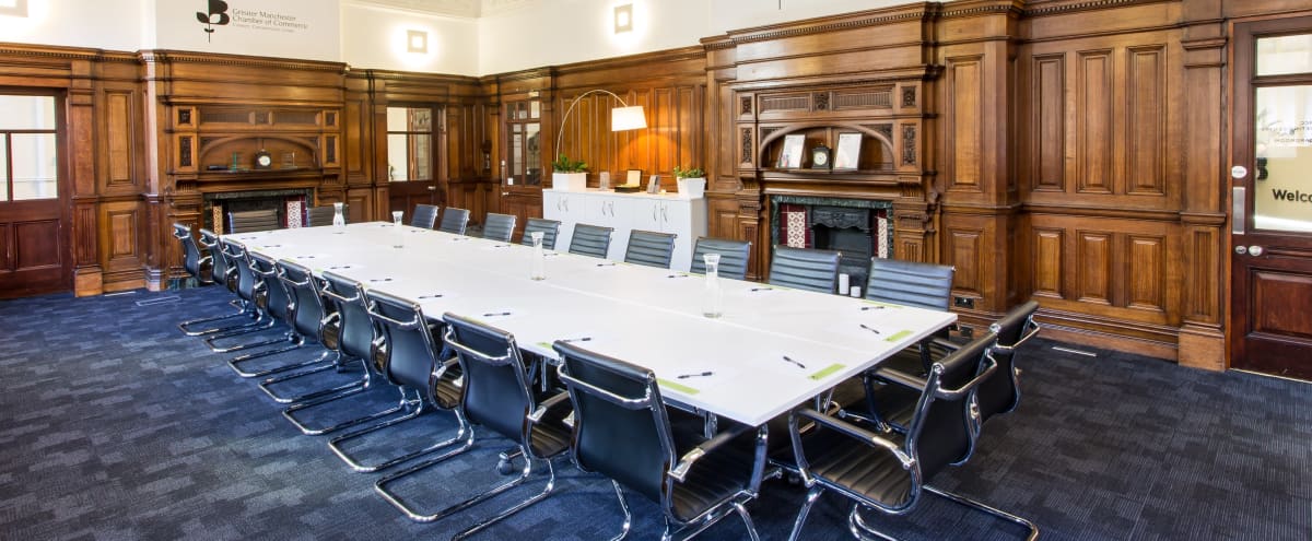 Large Boardroom in Grade Listed Building (Full & Half day rates) in Manchester Hero Image in Deansgate, Manchester, 