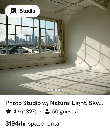 Listings banner