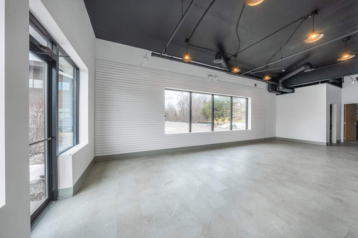 Steffen Studios interior — open floor event and production space in Shorewood MN near Excelsior and Lake Minnetonka