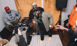 Big Boi &amp; Sleepy Brown launch Big Sleepover album in recording studio space