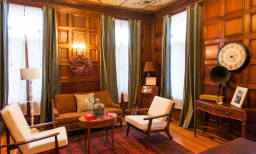 Clue themed murder mystery space