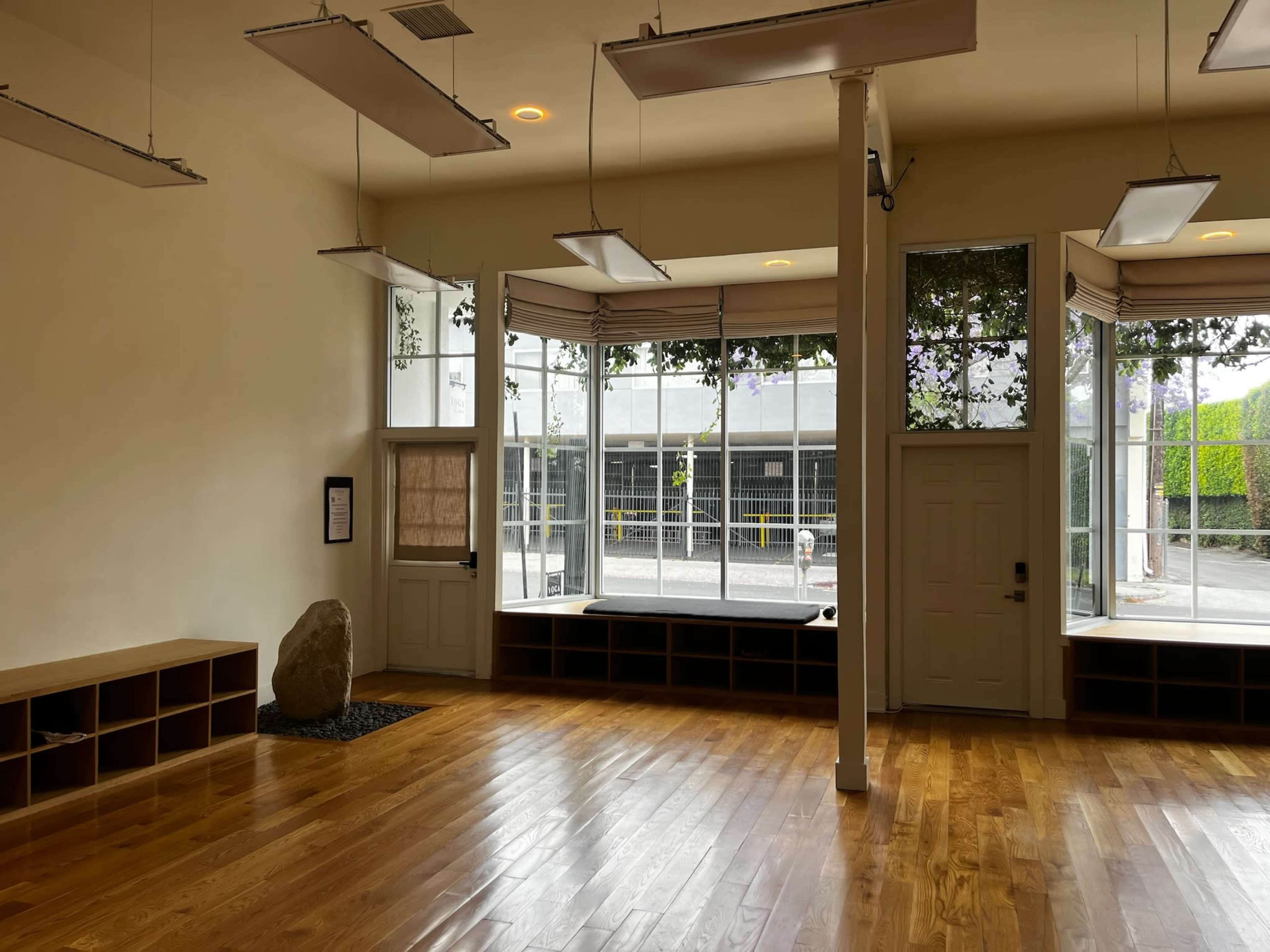 Quaint neighborhood yoga studio beautifully designed with magnificent light and energy in the heart of LA. Image in Beverly Grove, Los Angeles, CA