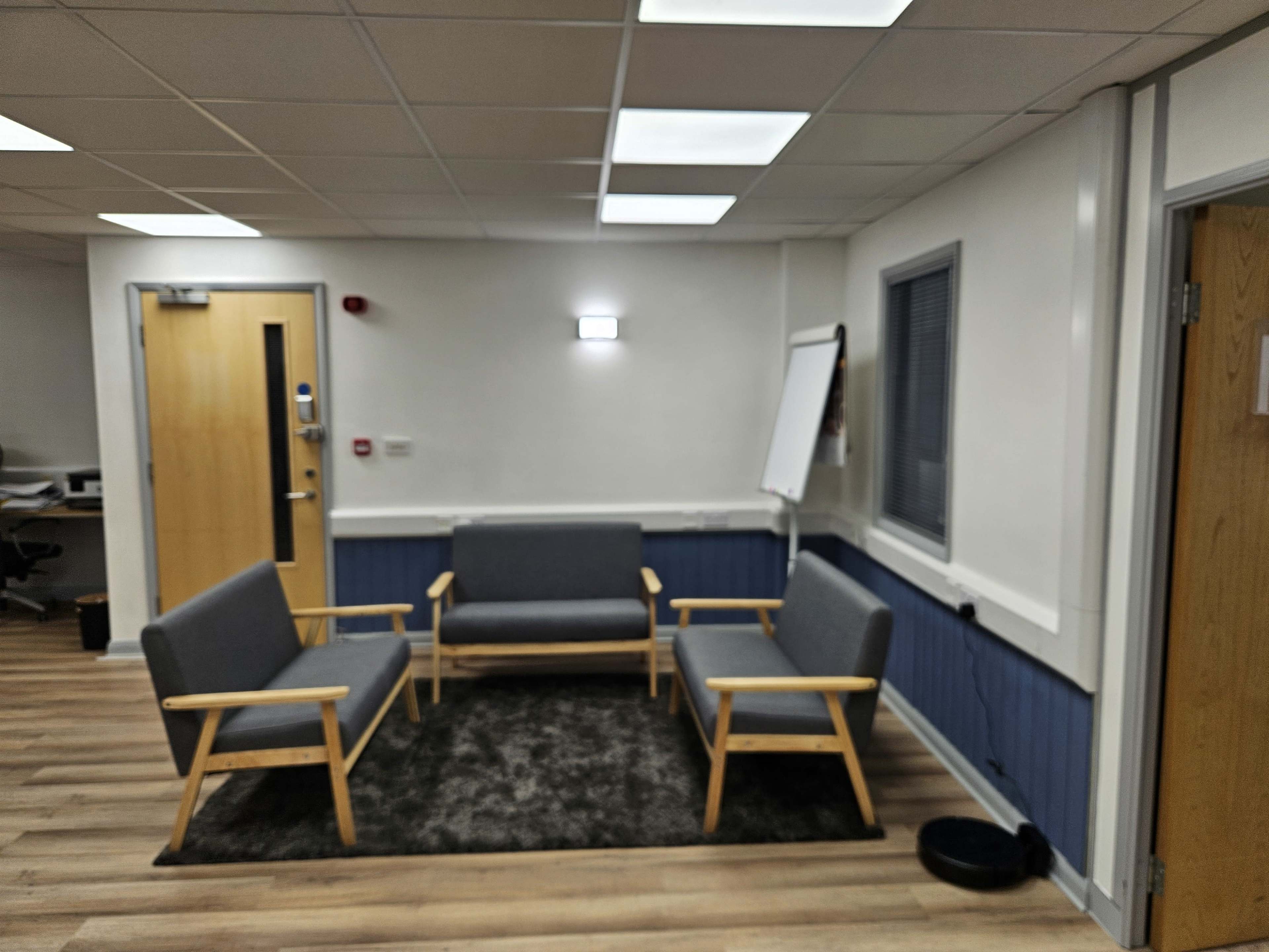 Purpose built podcast studio 1 minute off junction 8 M53 motorway in modern high spec office. Image in Ellesmere Port, Ellesmere Port, Cheshire, ENG