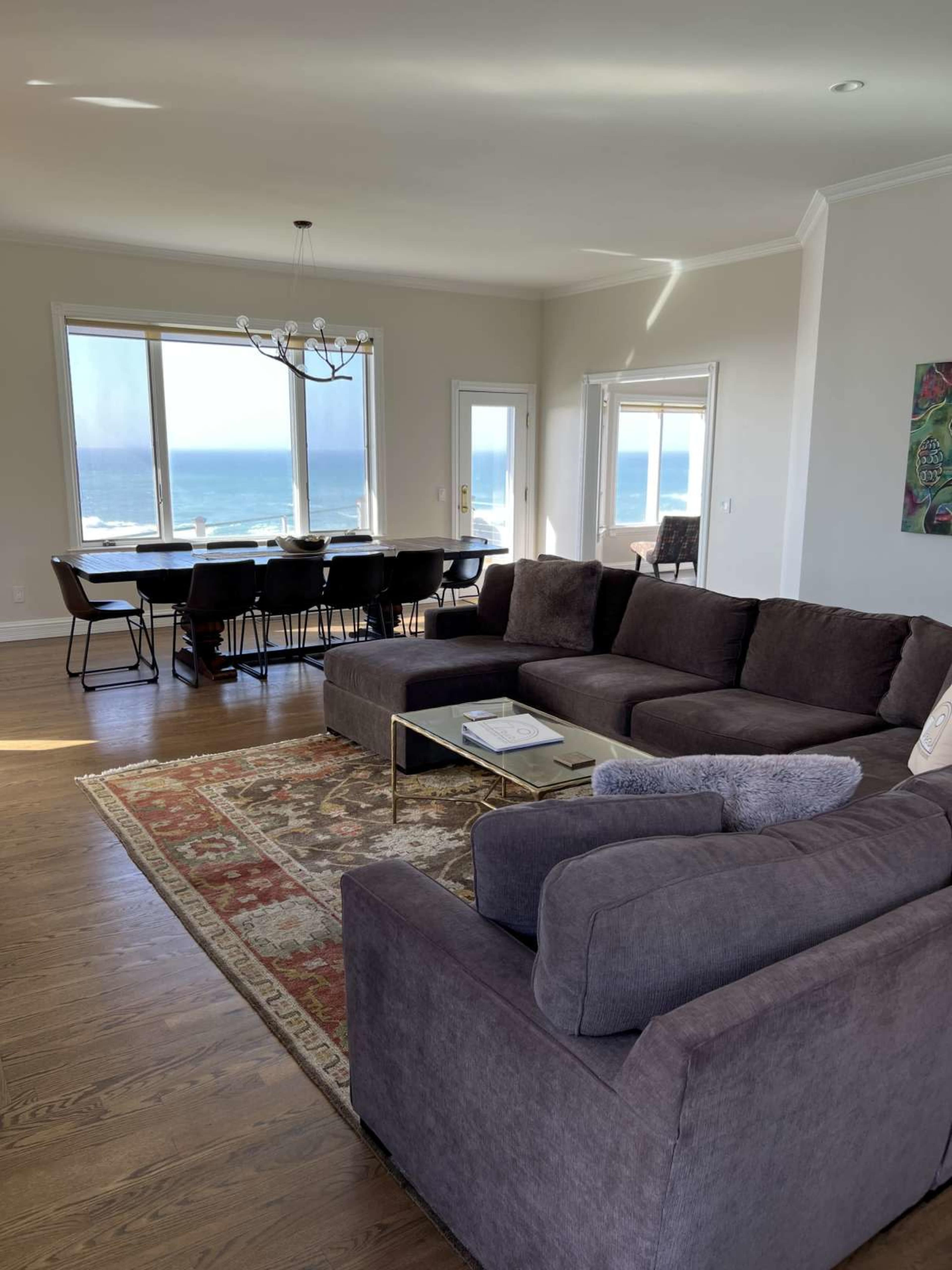 Cliffside mansion with fabulous ocean view and parklike setting Image in Caspar, Caspar, CA