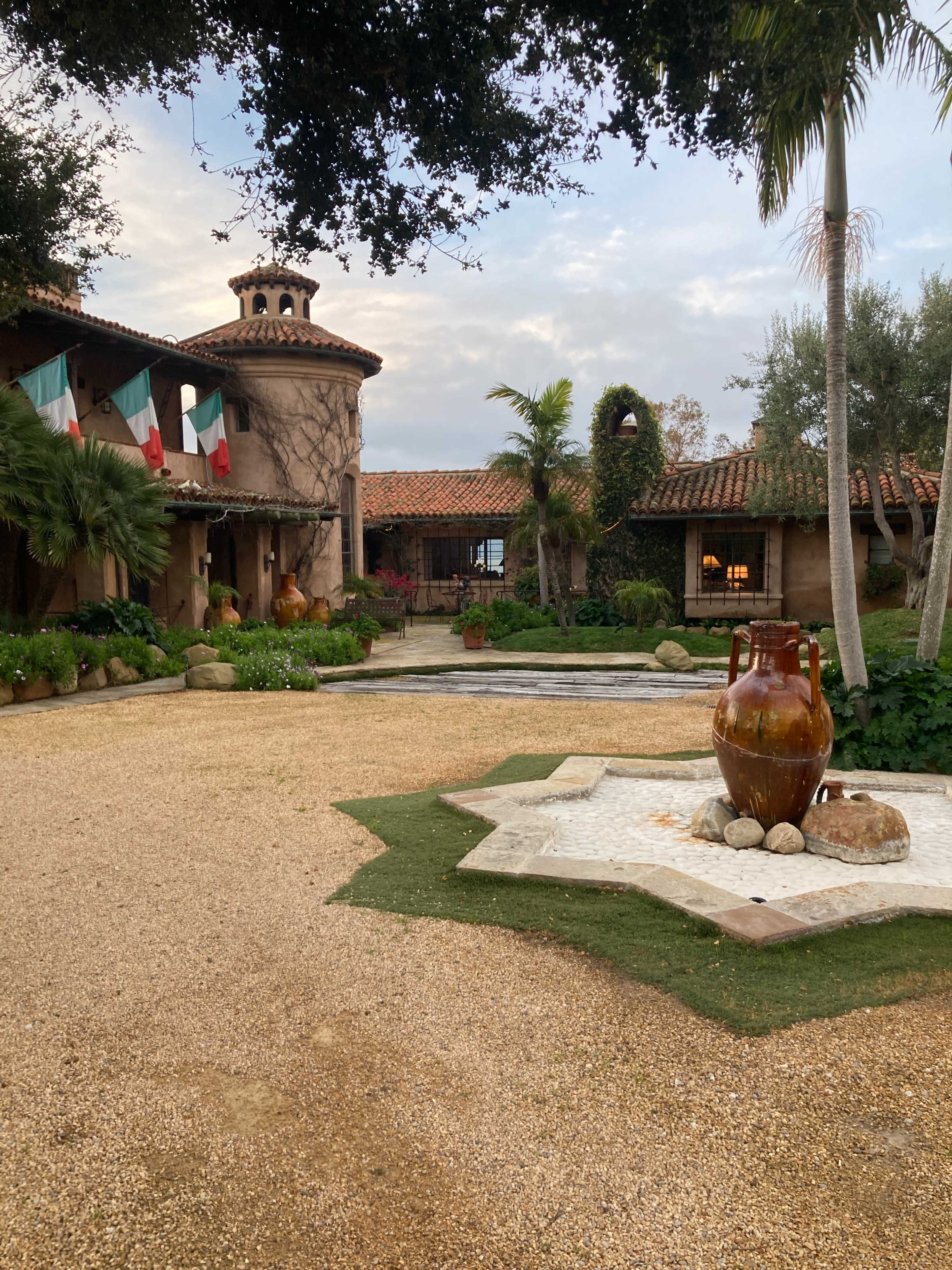 Tuscan villa with beach access Image in Eastern Goleta Valley, Santa Barbara, CA