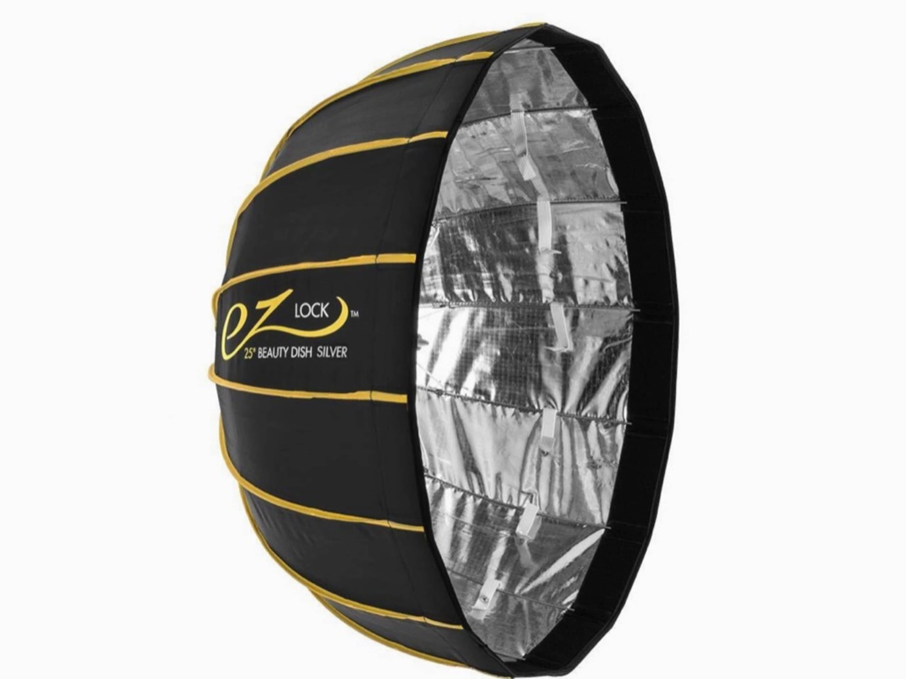 Glow EZ Lock Collapsible Silver Beauty Dish (25”)