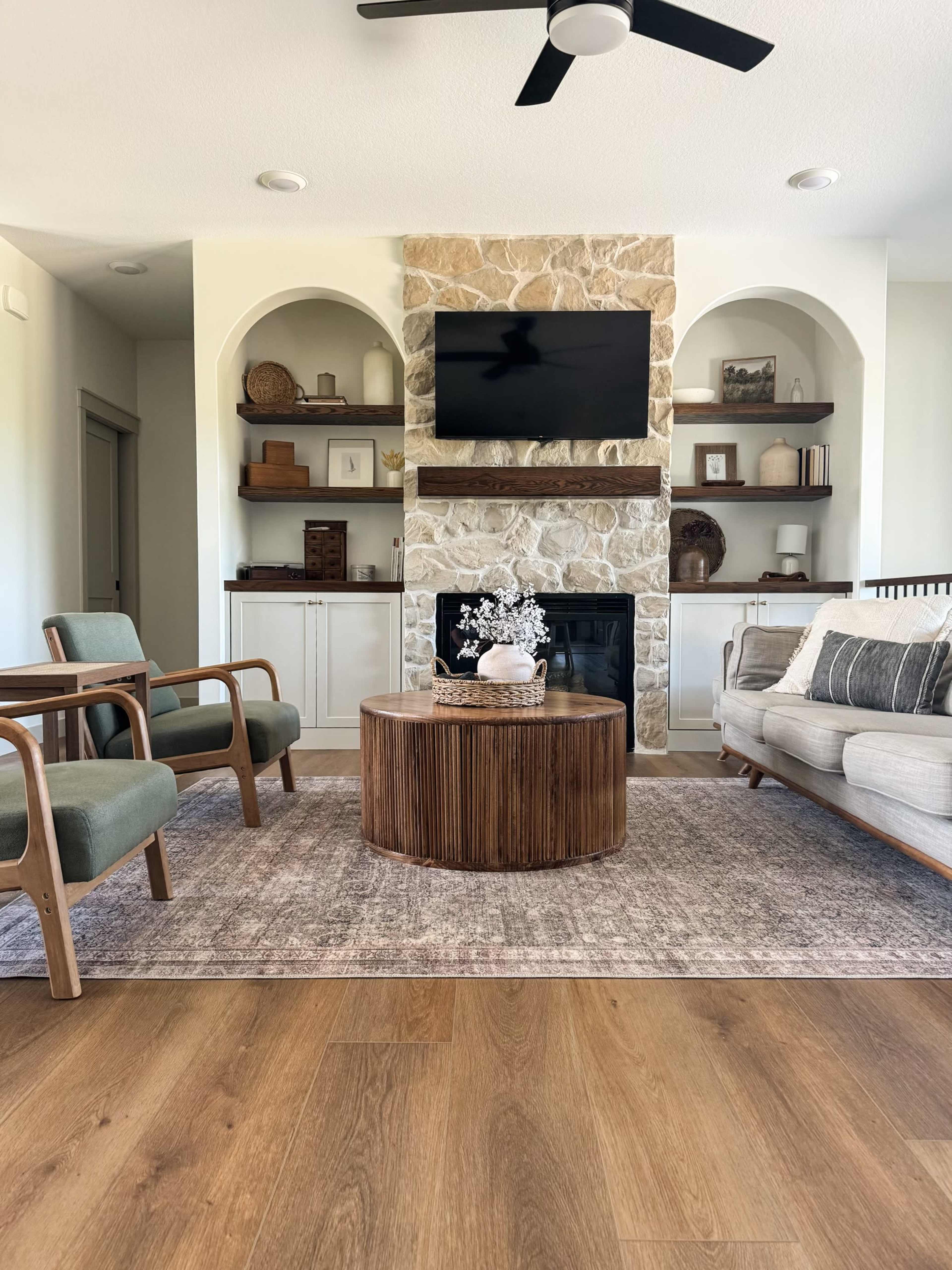 Country home with organic modern style Image in , Center Point, IA