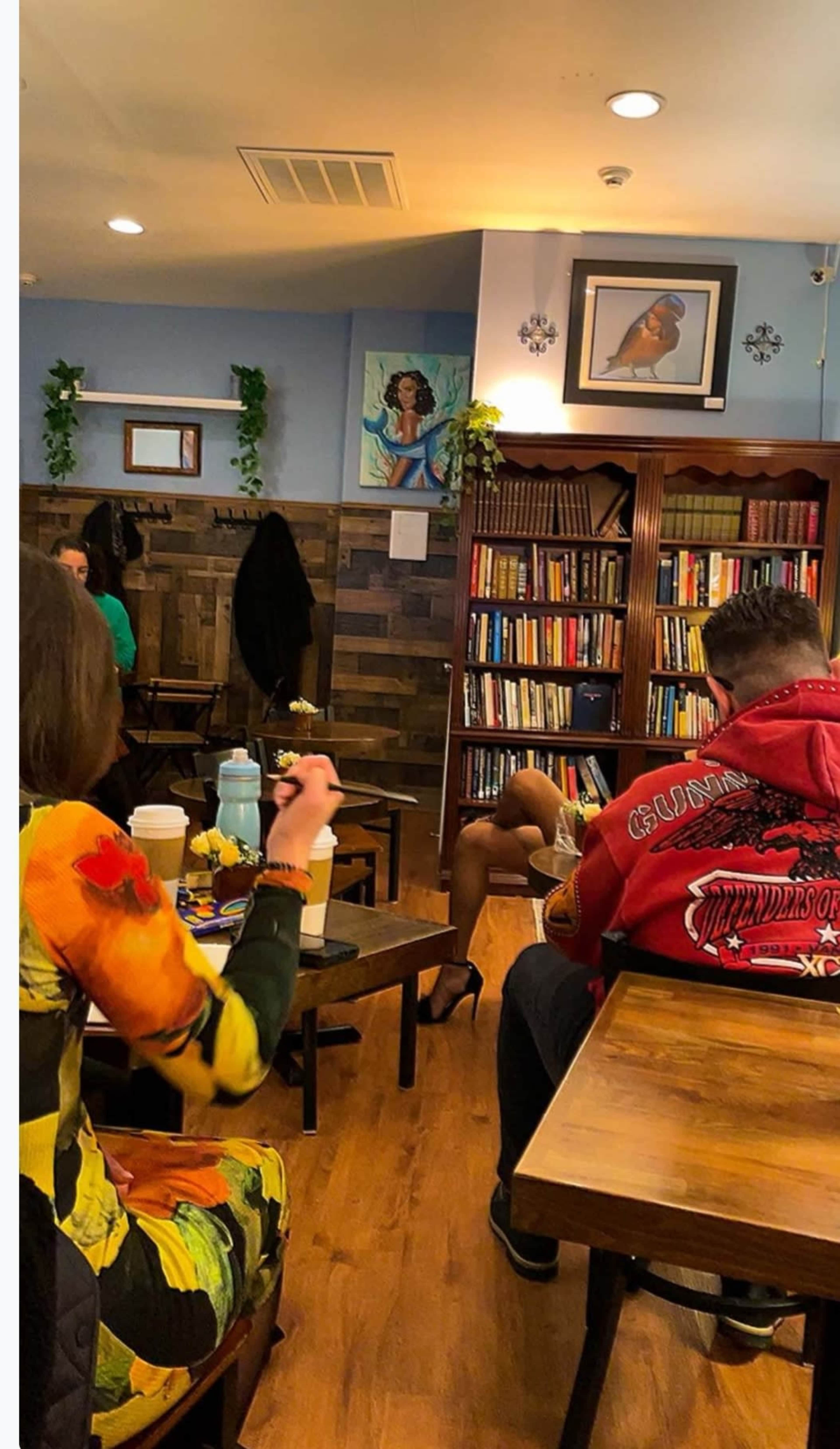 Cozy Cafe and Gallery Filled With Beautiful Original Artworks Image in Center City East, Philadelphia, PA