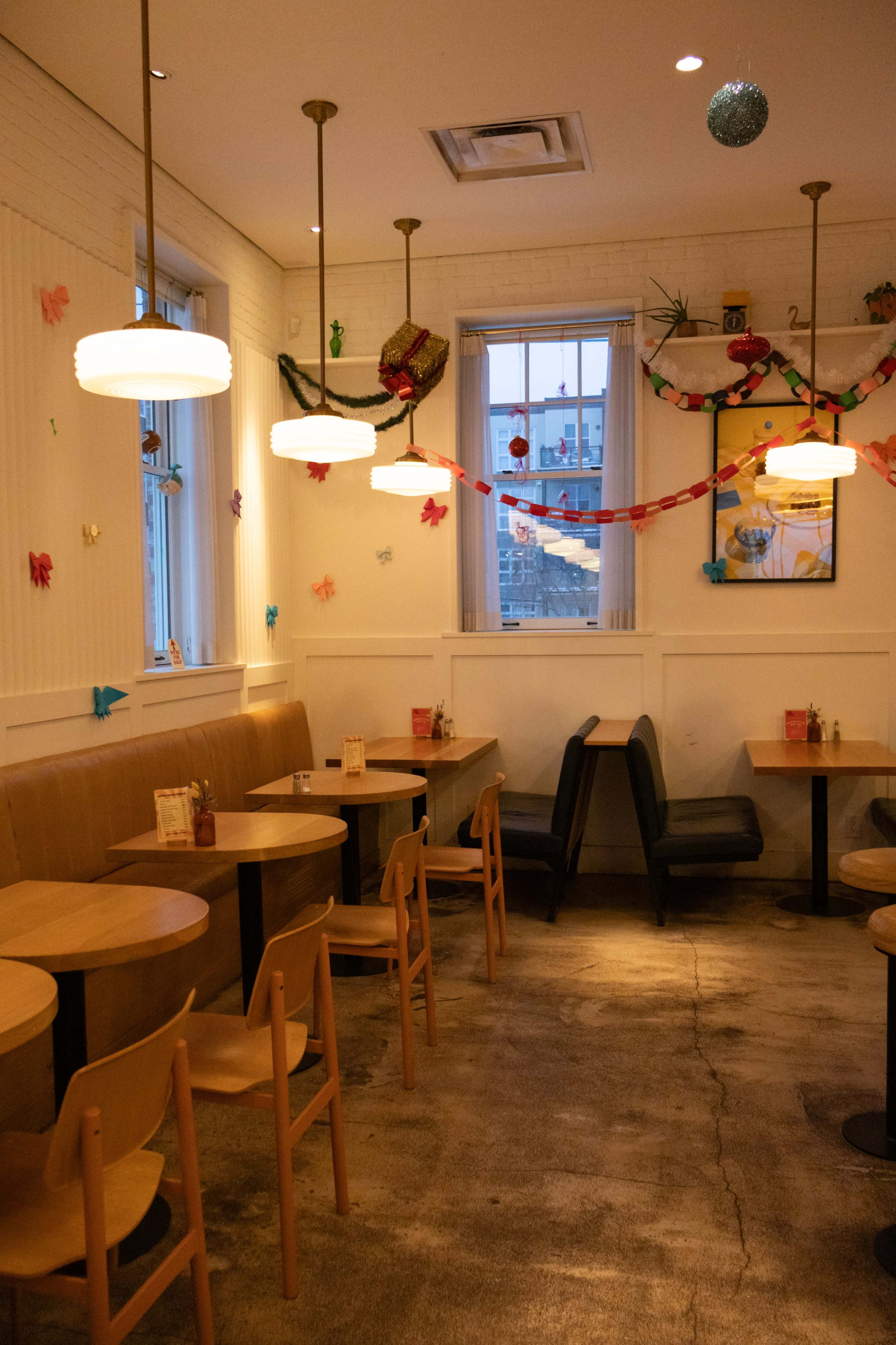 Cozy restaurant space with minimalist aesthetic Image in North Central Edmonton, Edmonton, AB