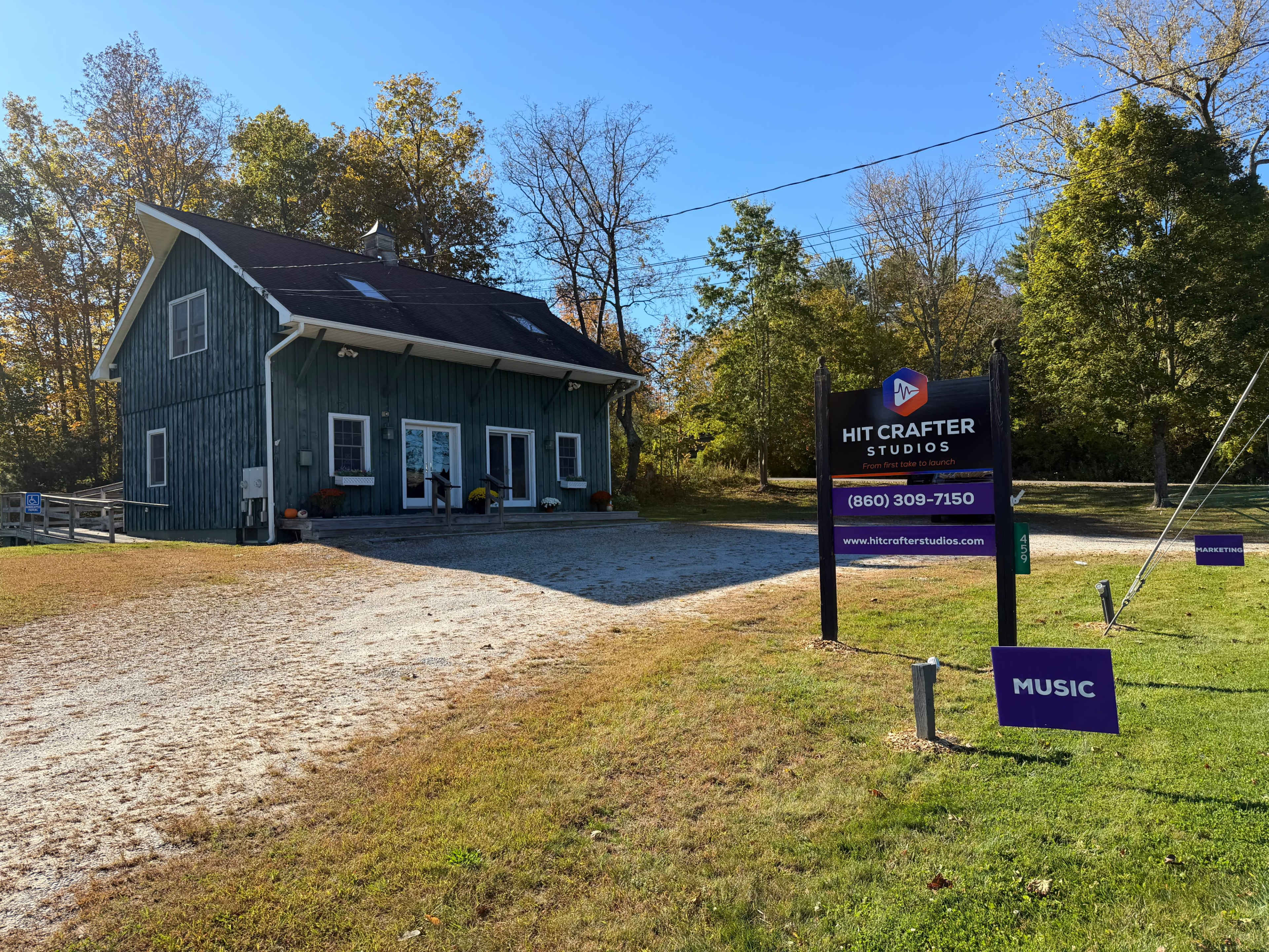 Polished Podcast & Voice-Over Studio with Engineer Option Image in Goshen, Goshen, CT