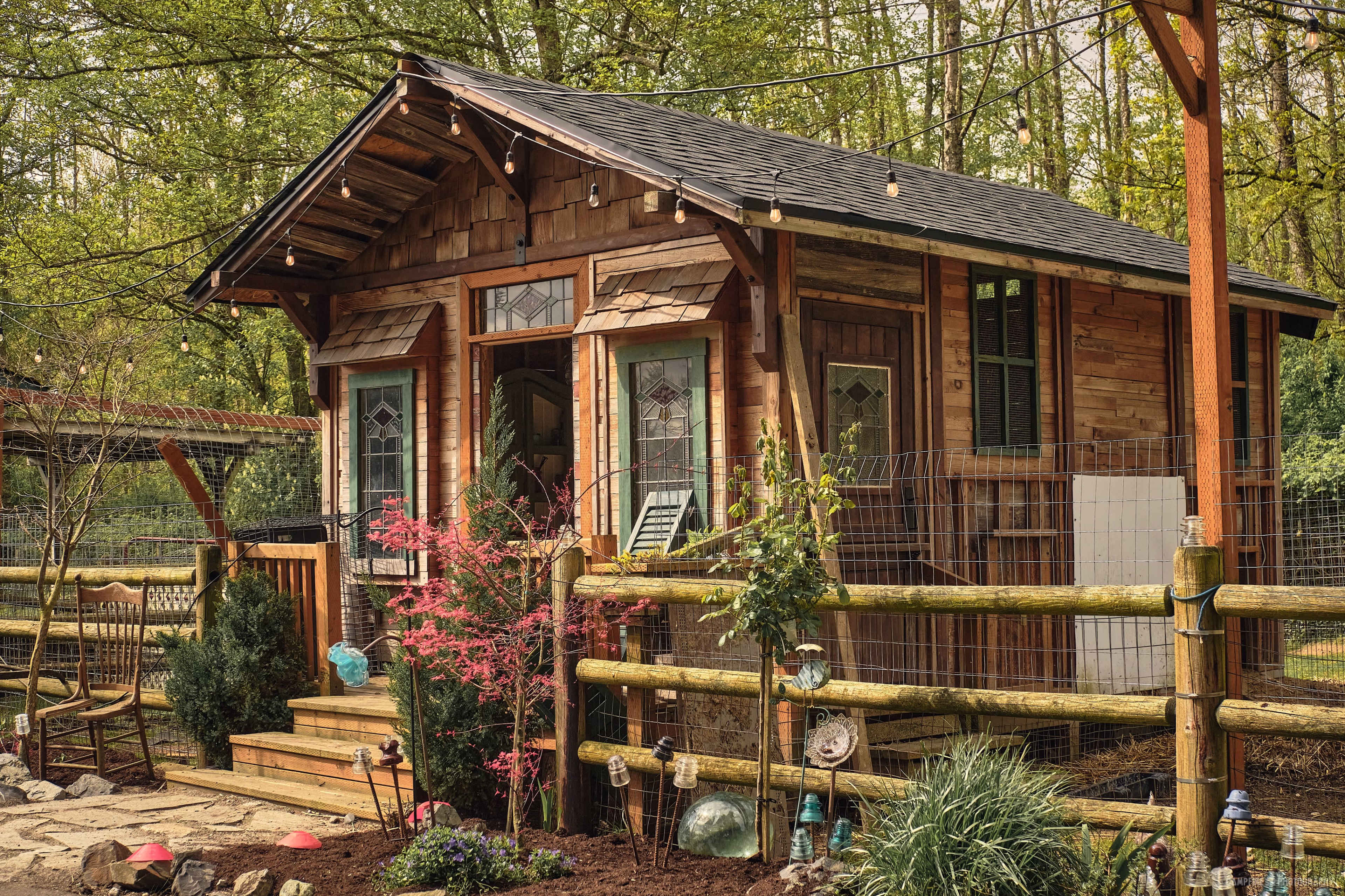 A whimsical, storybook hobby farm with views of the valley and mountains Image in Stimson Crossing, Marysville, WA