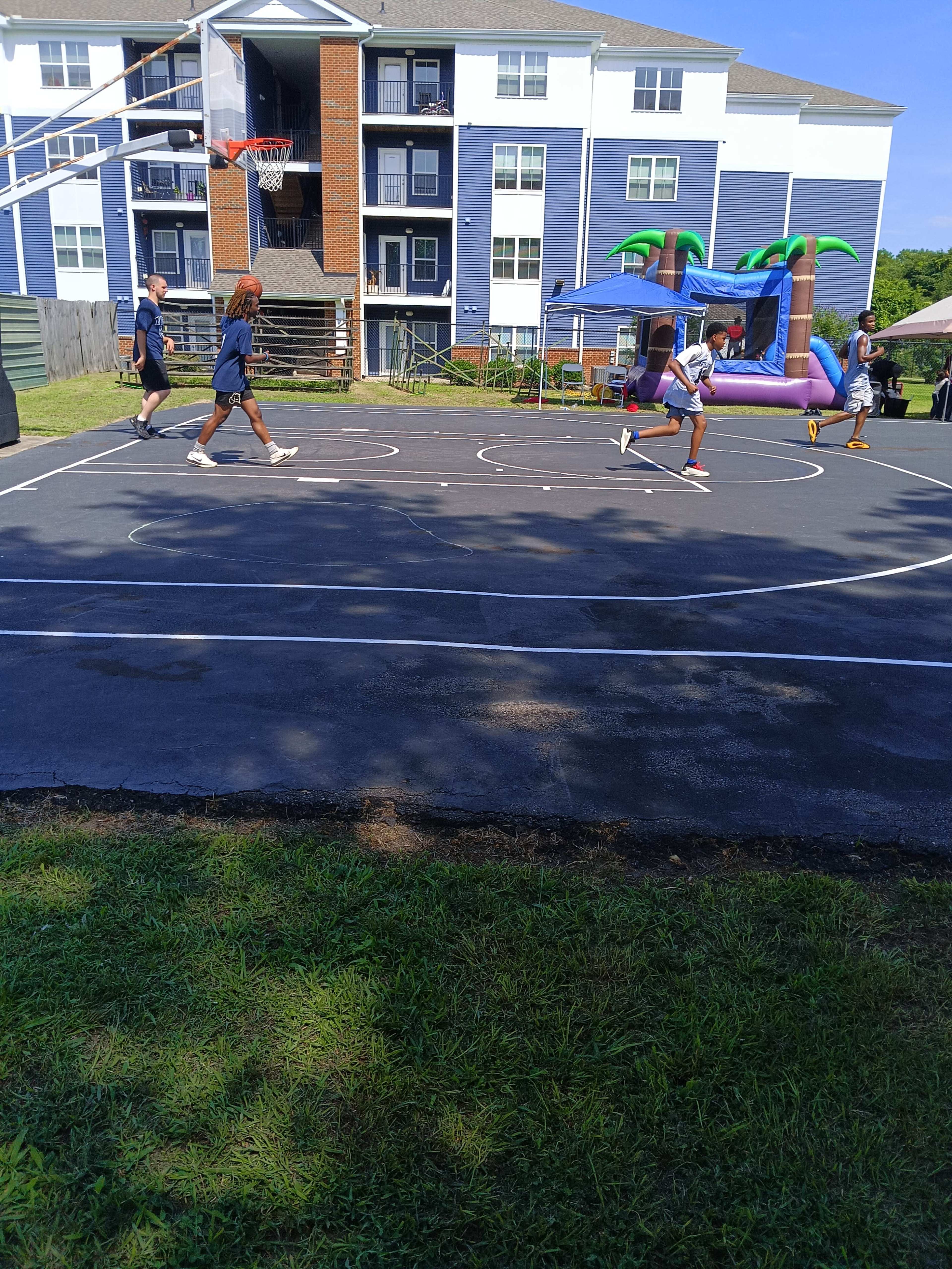 Basketball court Image in Downtown Hampton, Hampton, VA