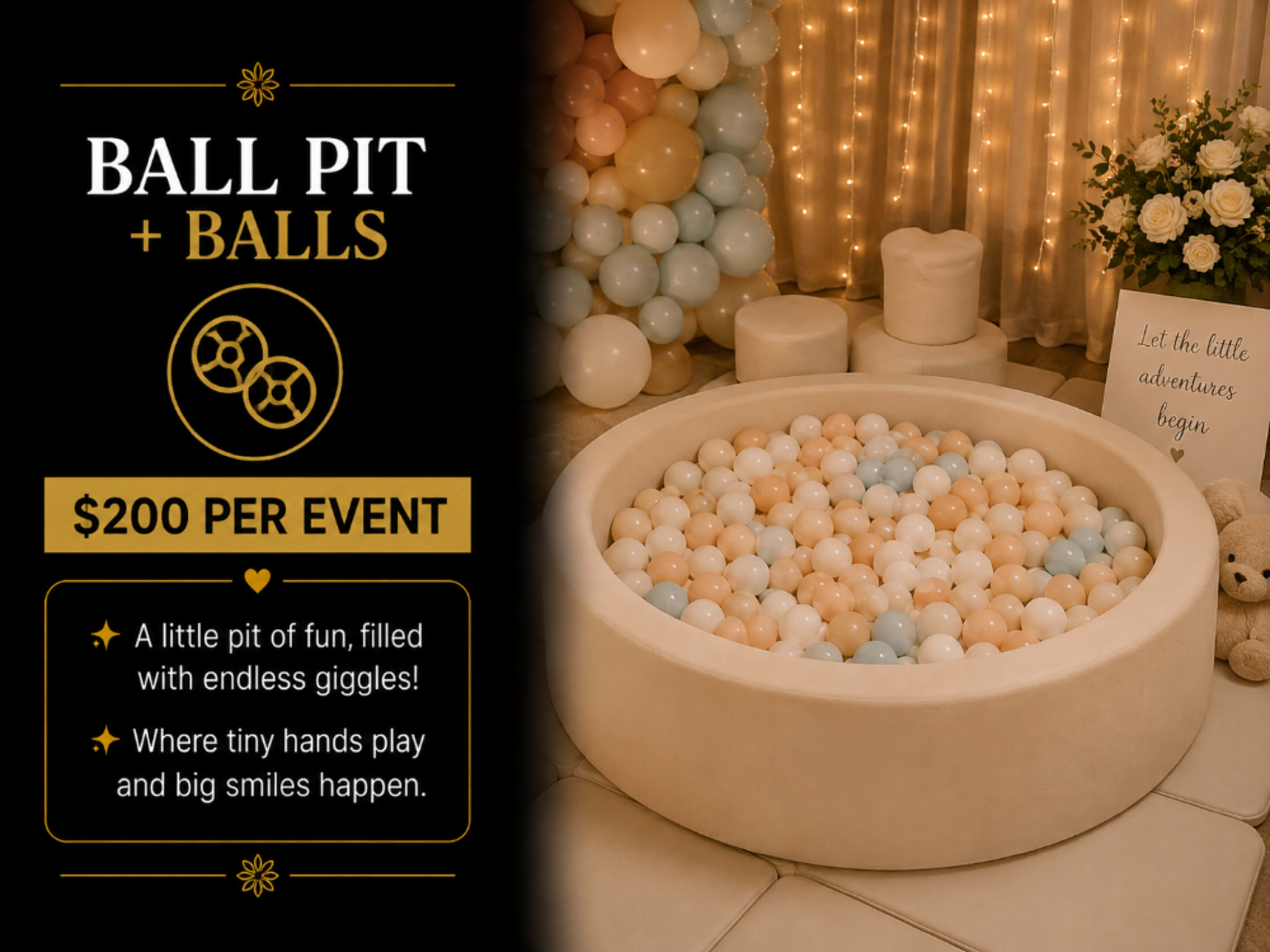Ball Pit + Balls