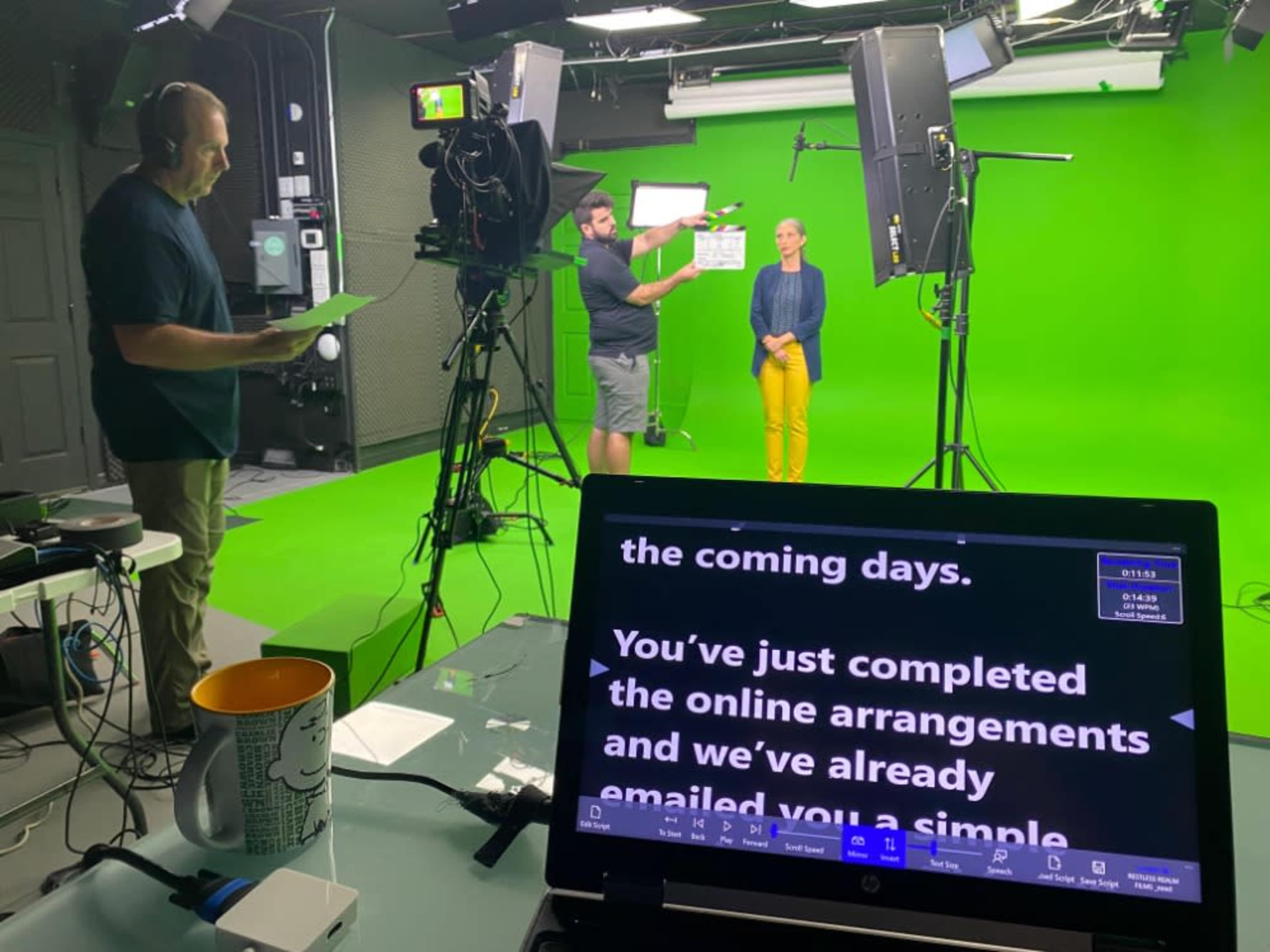TelePrompTer w/ Operator (per production day)