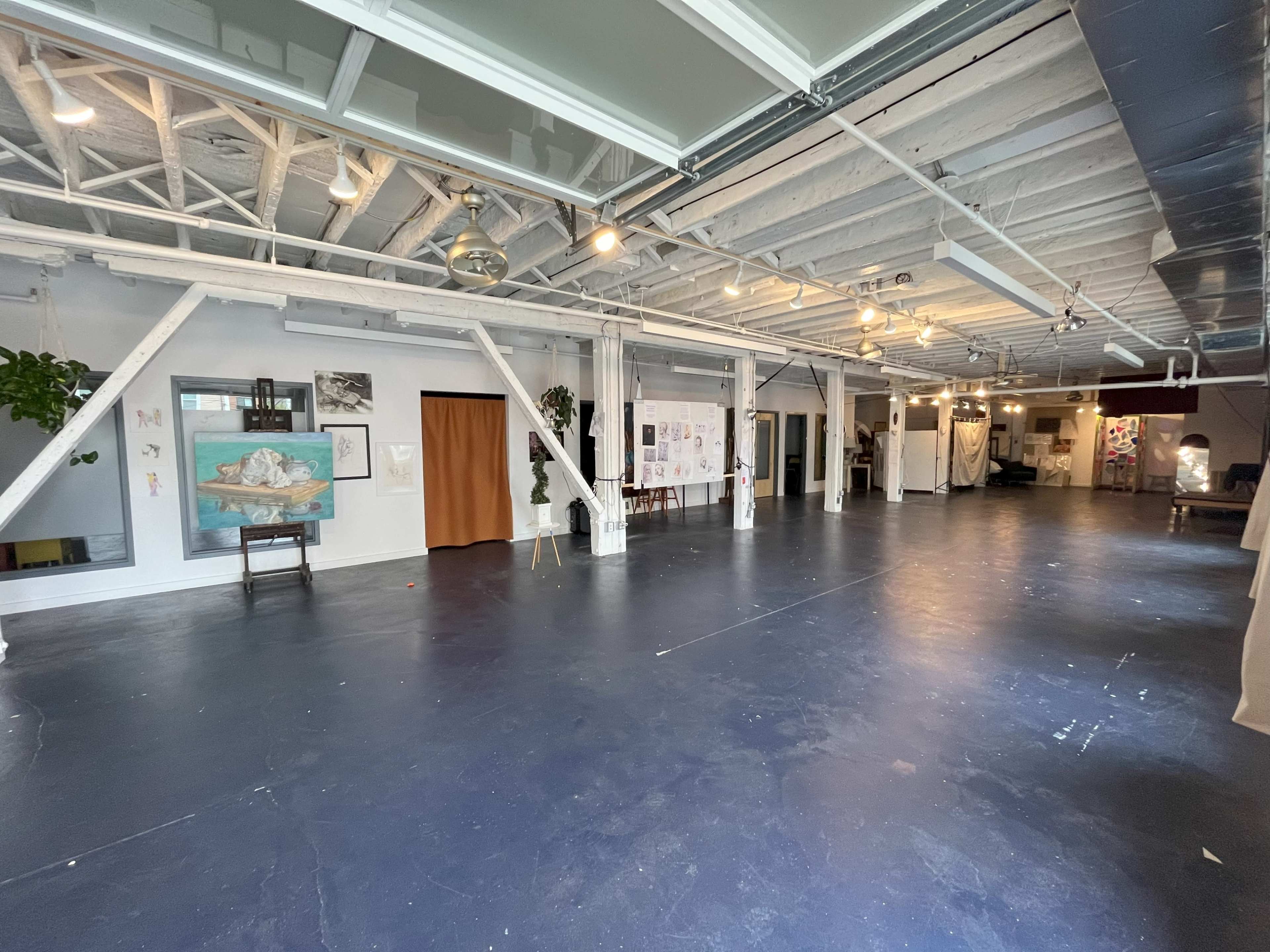 Industrial White Brick Art Studio Image in Ward Two, Somerville, MA