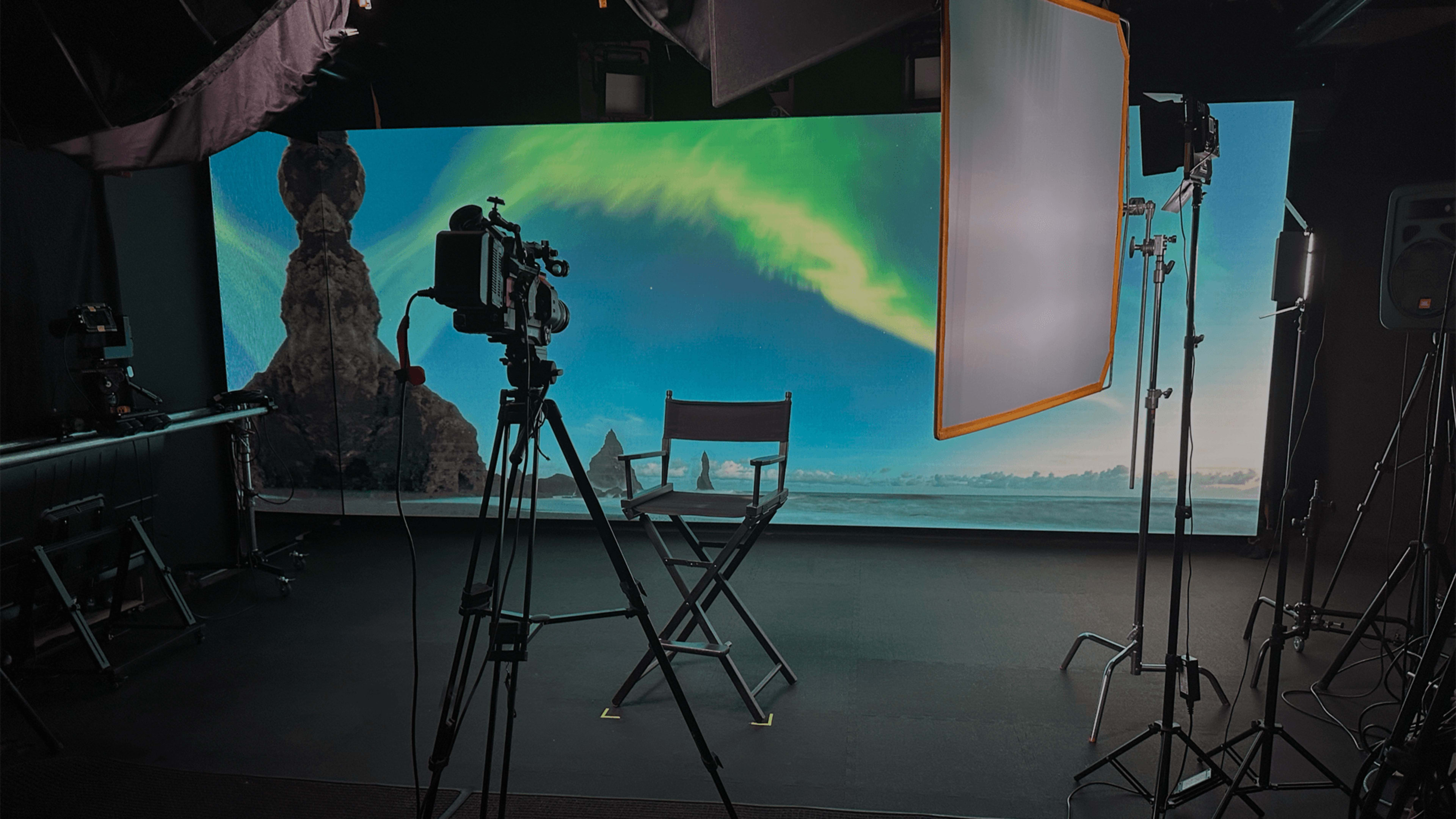 Brooklyn LED Video Wall & Studio Kitchen Image in Columbia Street Waterfront District, Brooklyn, NY