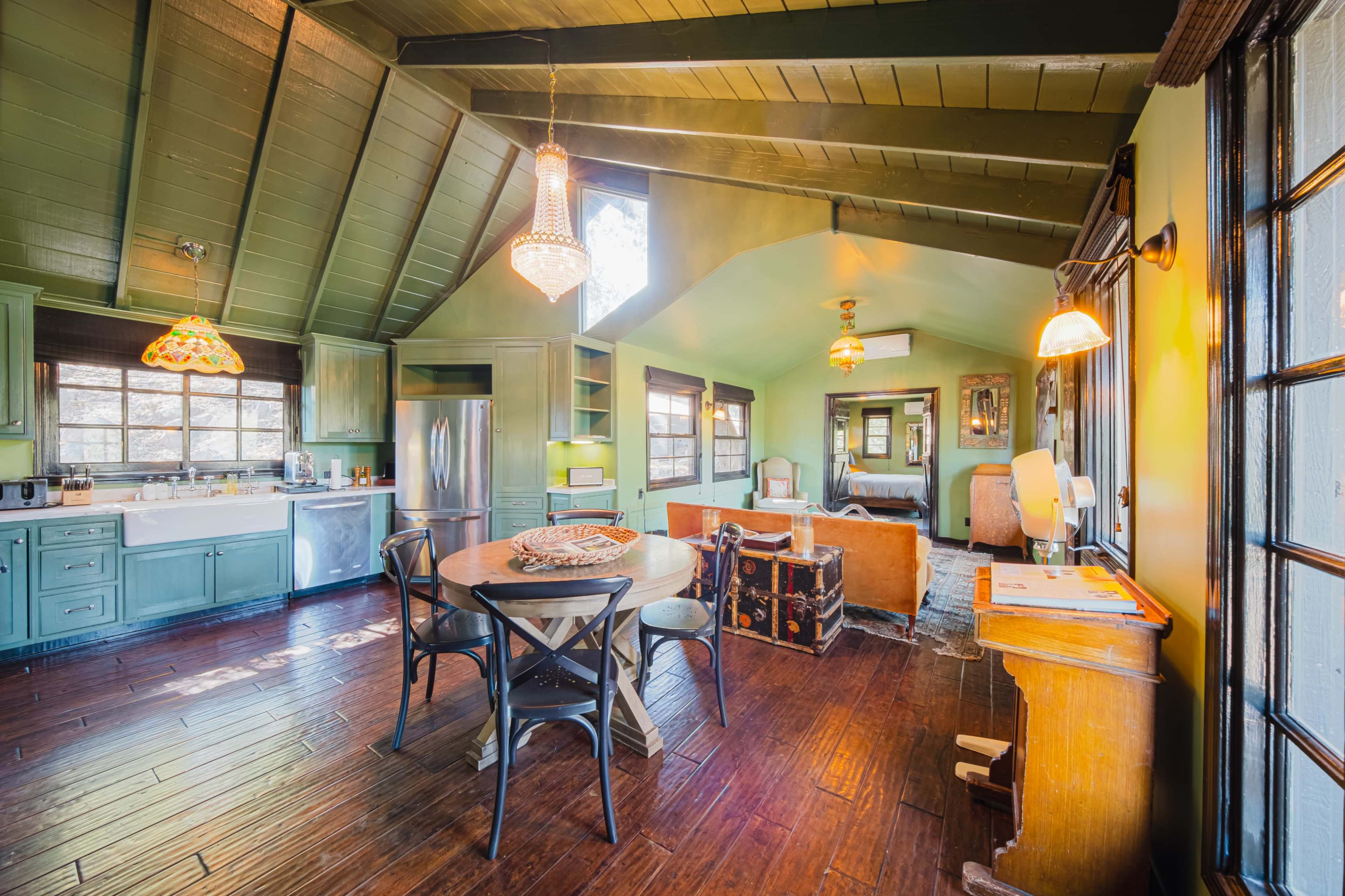 ENCHANTED VINTAGE WAGONS & RUSTIC RETREAT Image in Topanga, Topanga, CA