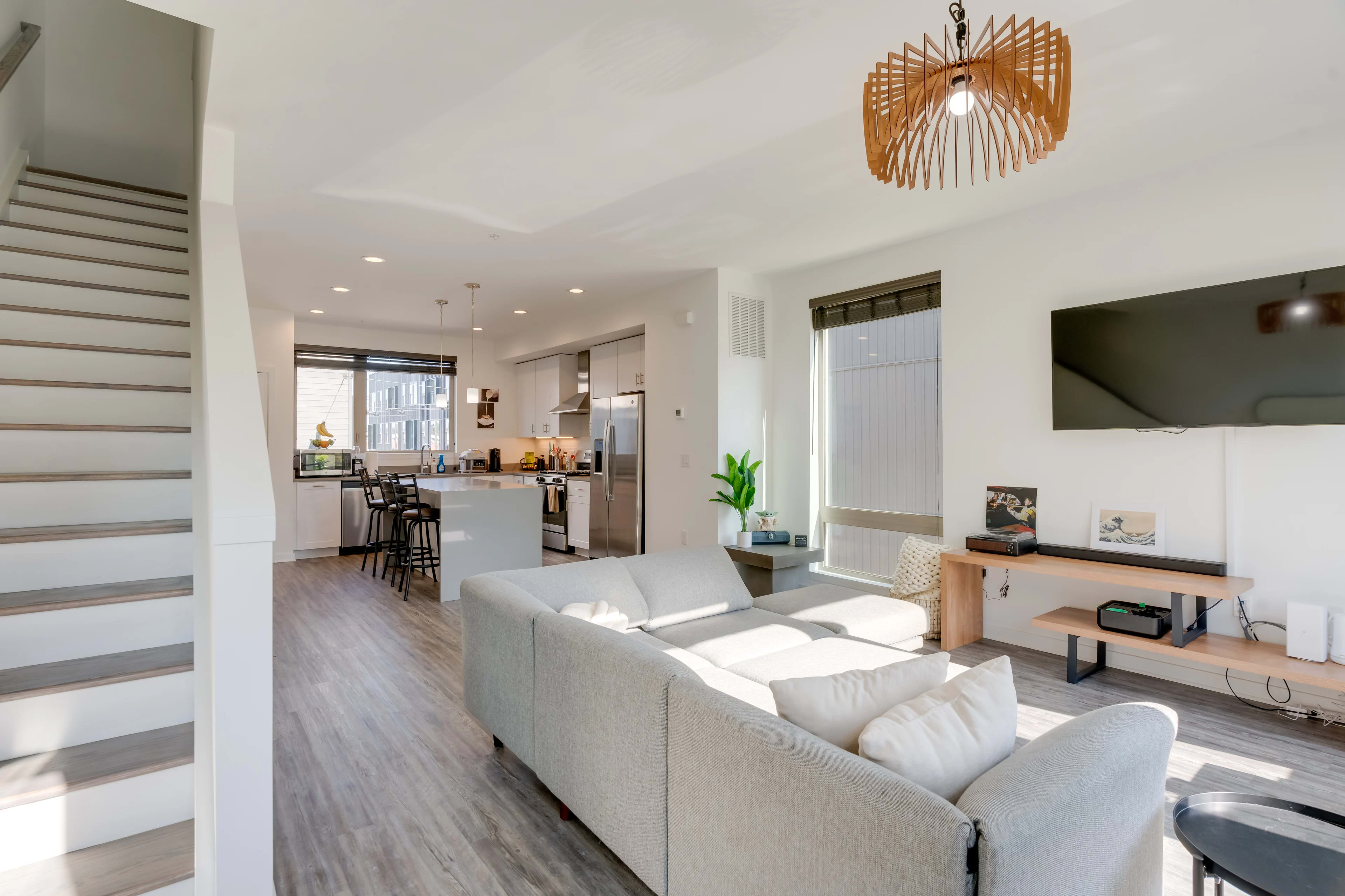 Modern Townhome w/ Private Rooftop Image in North Philadelphia, Philadelphia, PA