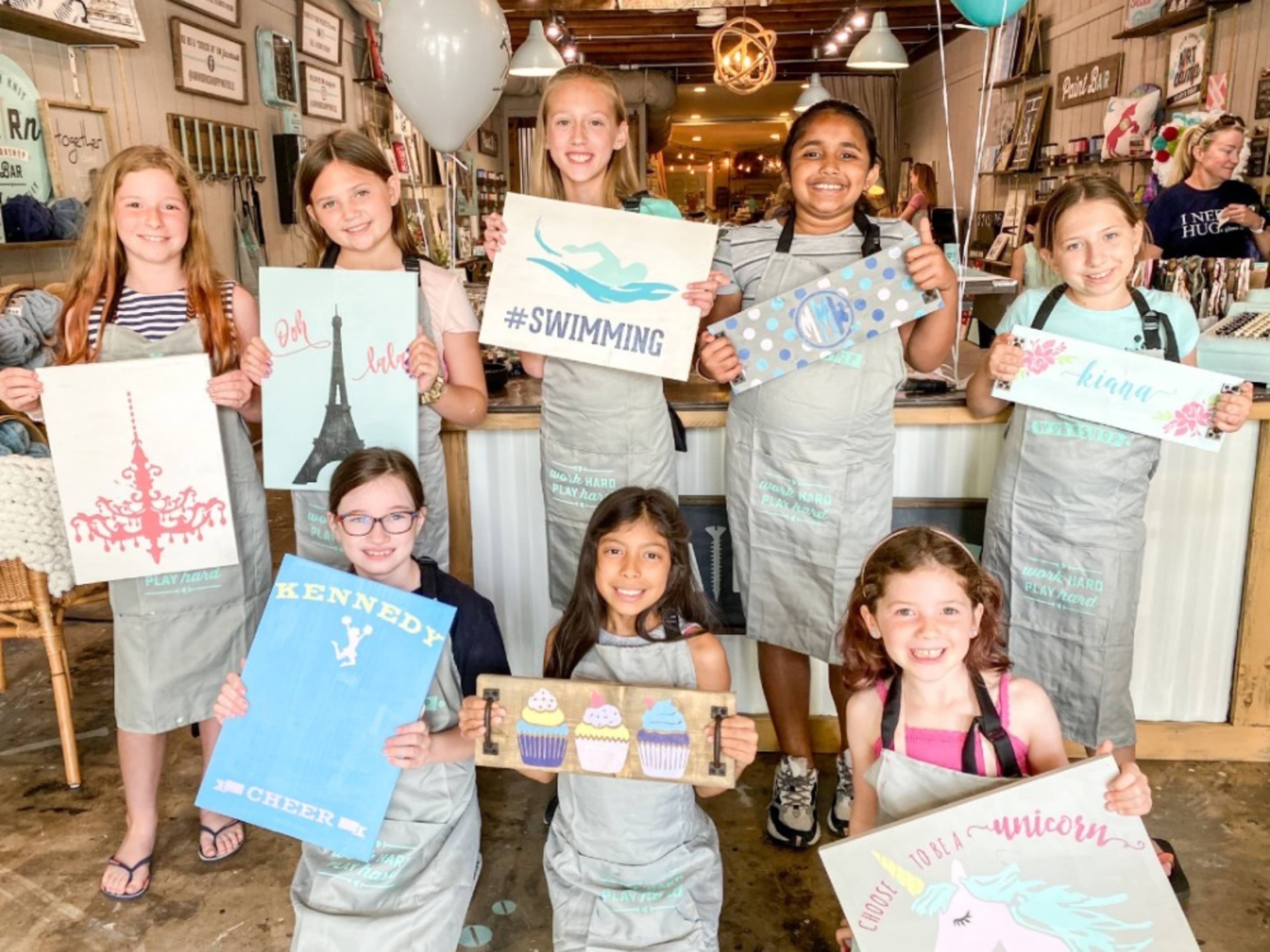 Kids' Crafty Birthday Party Experience
