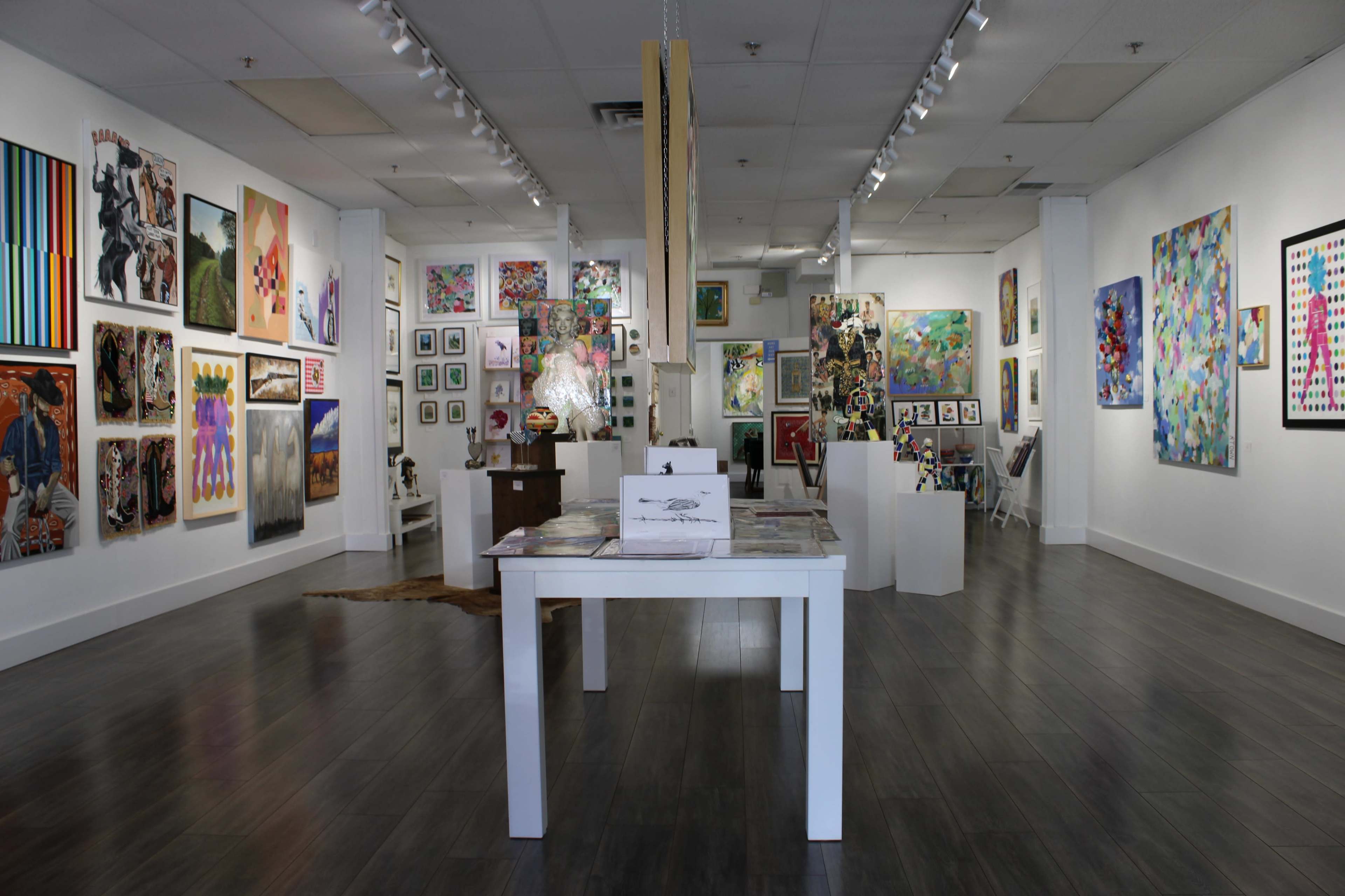 Vibrant Art Gallery in Historic Downtown Grapevine Image in Grapevine, Grapevine, TX