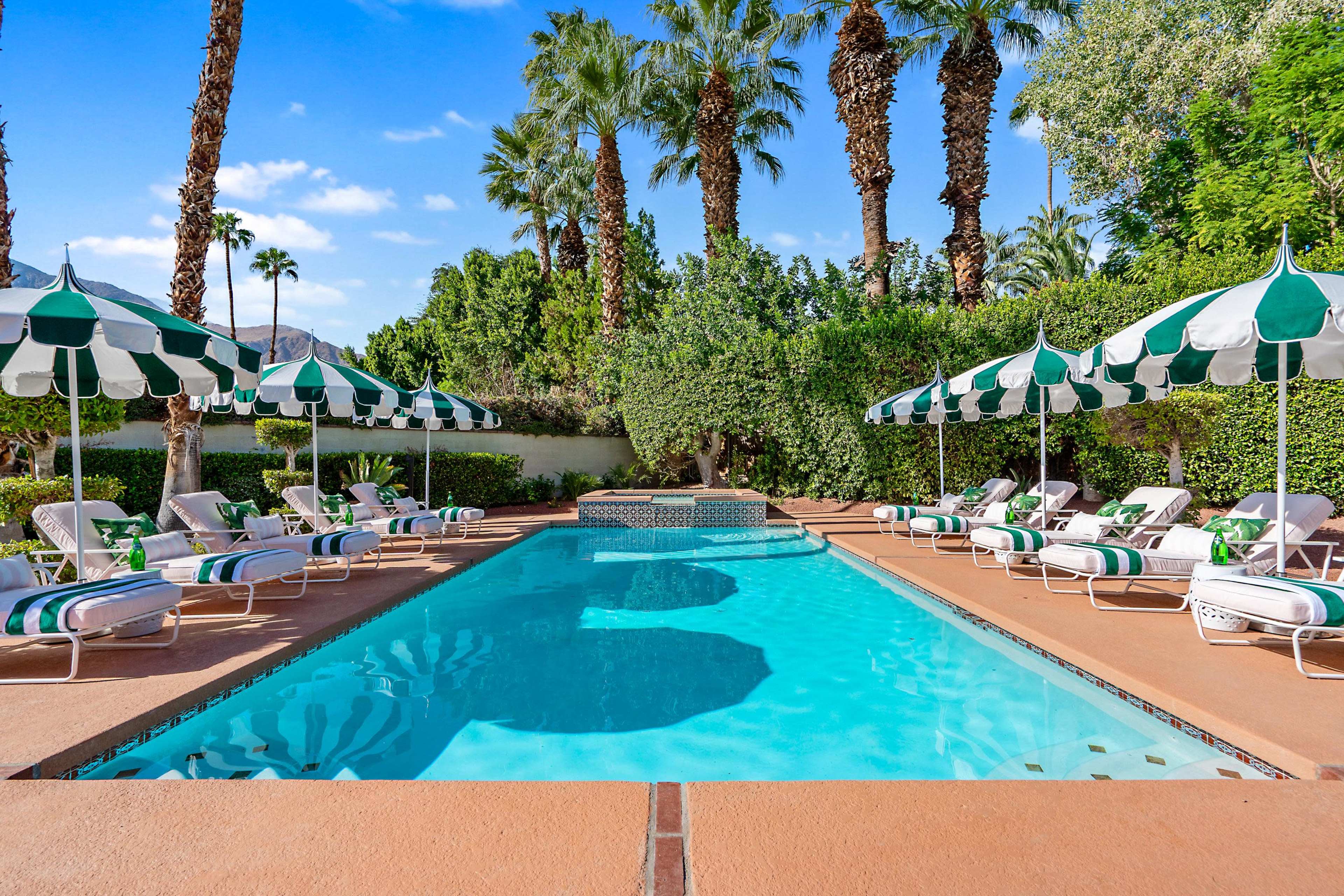 Colonial Spanish compound in Palm Springs Movie Colony Image in The Movie Colony, Palm Springs, CA