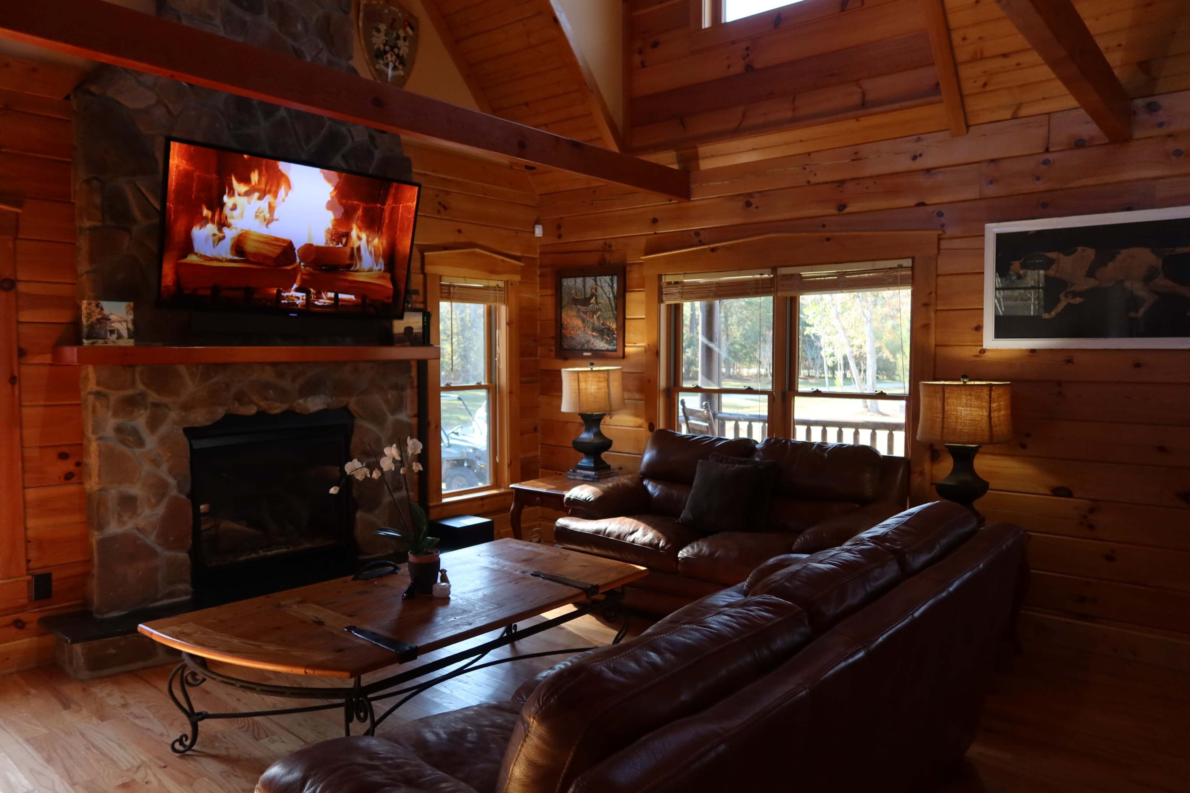 Scenic Wedding & Event Venue with Log Cabins, Ponds, and Rustic Elegance in North Carolina Image in , nakina, NC