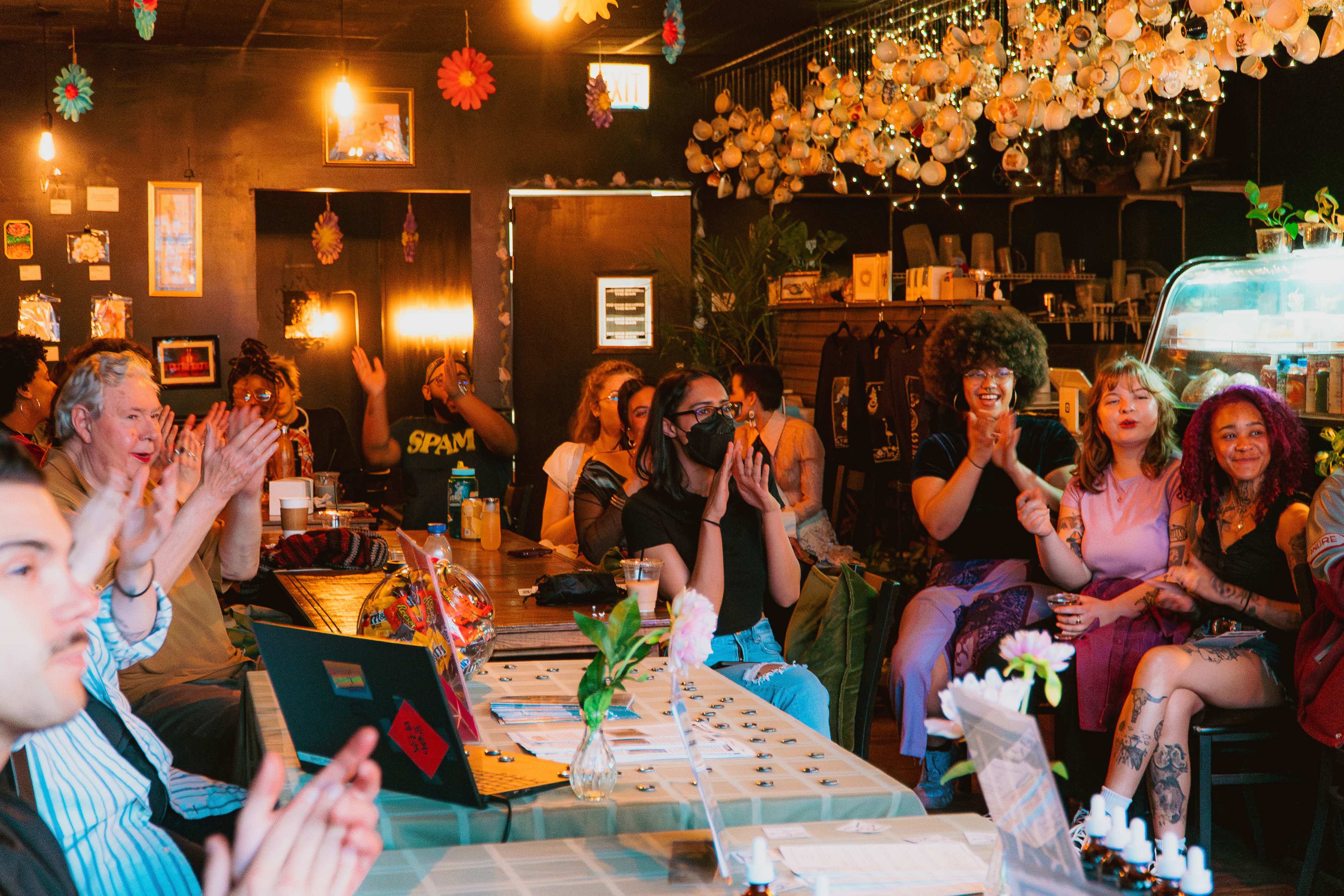 Whimsical and eclectic coffee shop / cafe by the CTA and beach Image in Uptown, Chicago, IL