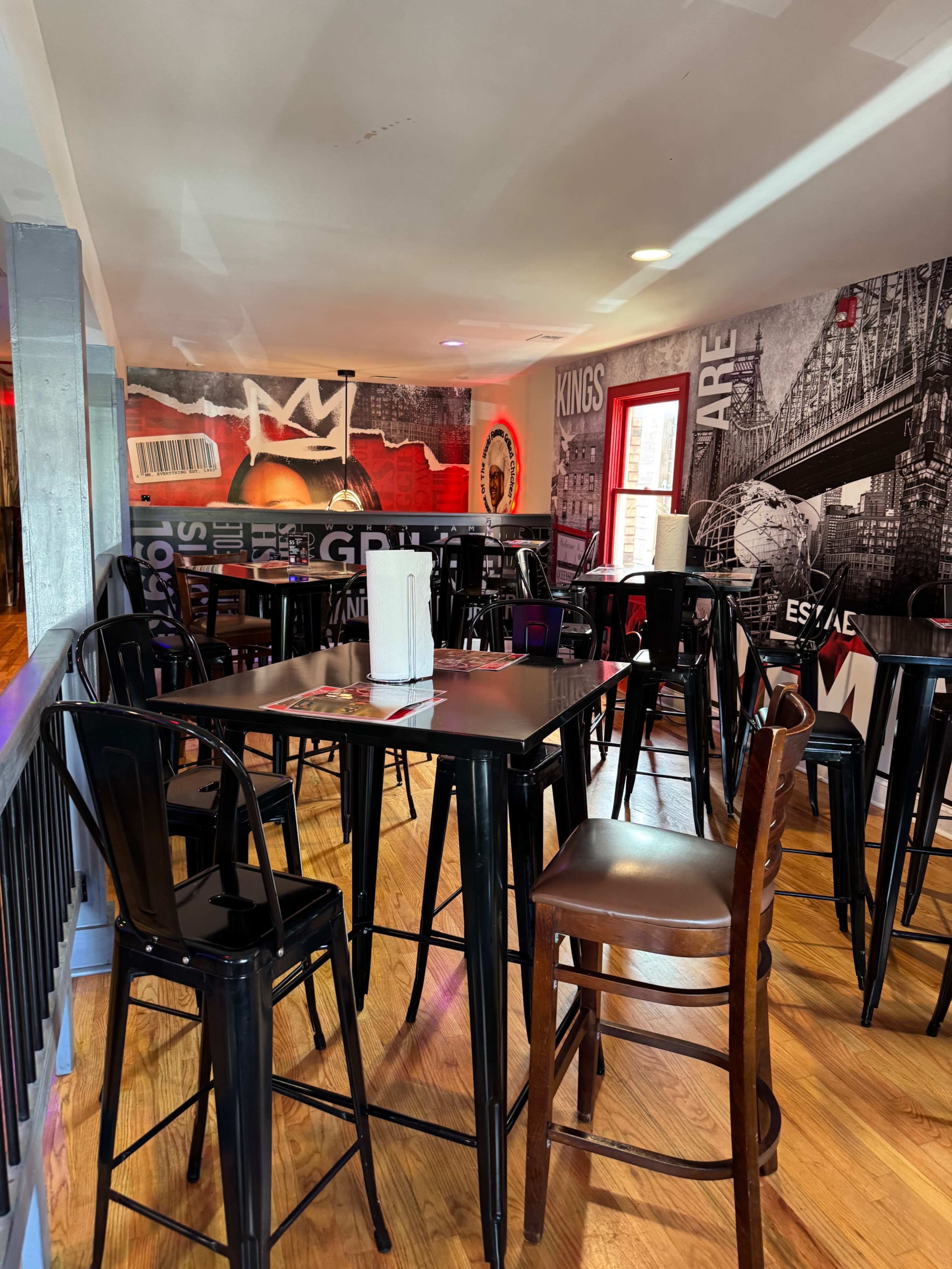 Modern Restaurant  in downtown Atlanta . Image in Atlanta University Center, Atlanta, GA