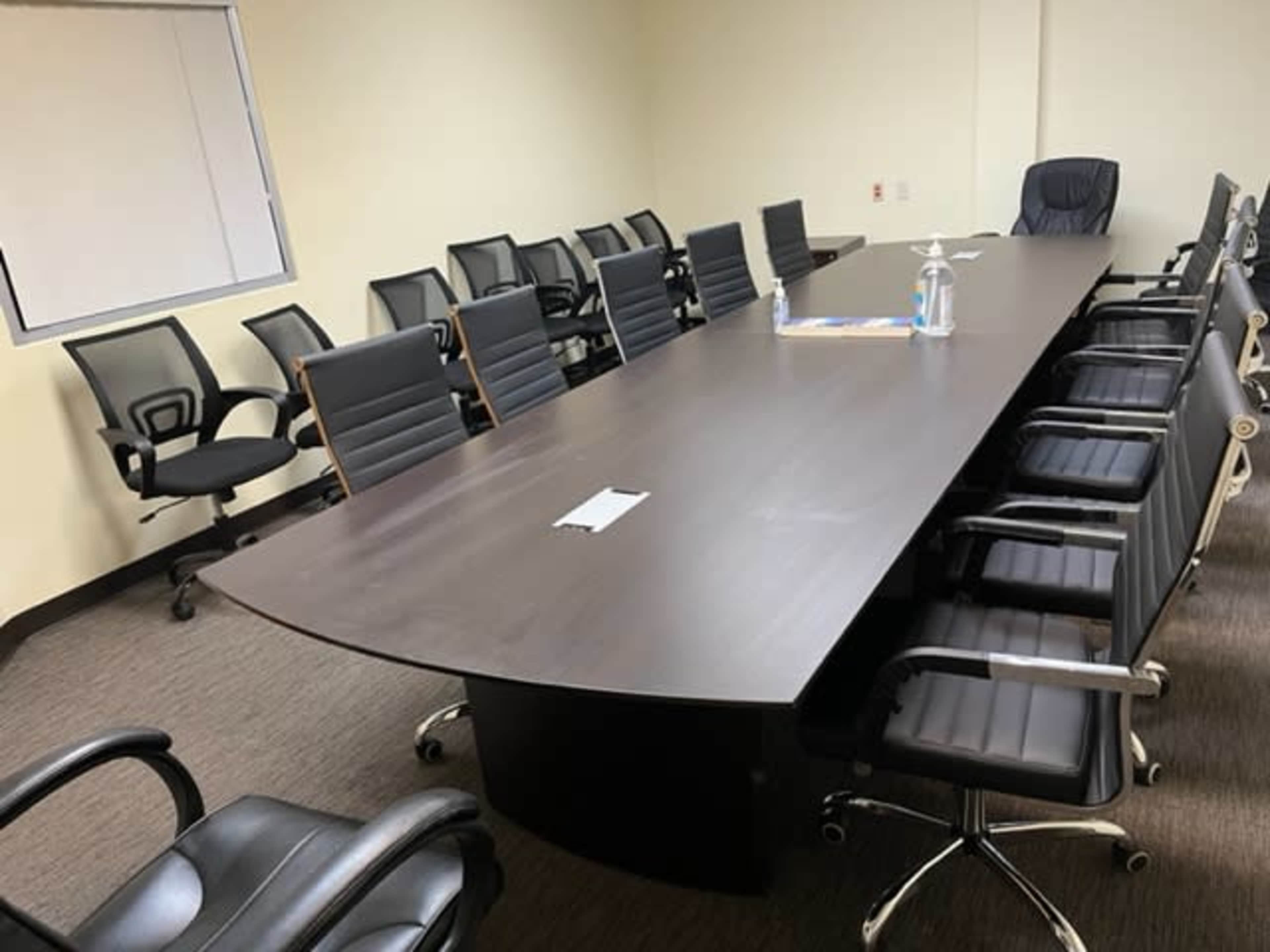 Conference Room with Projector and mini break room