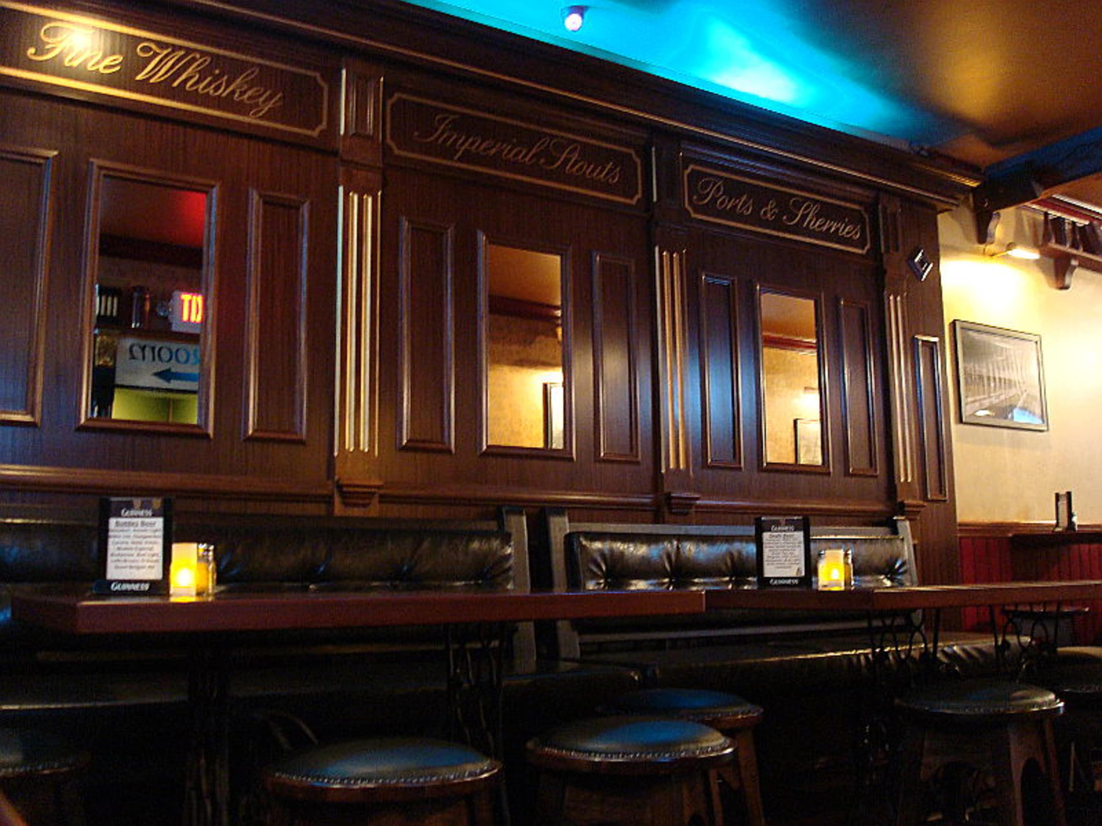 Tap Room + Fireplace Image in Midtown, New York, NY