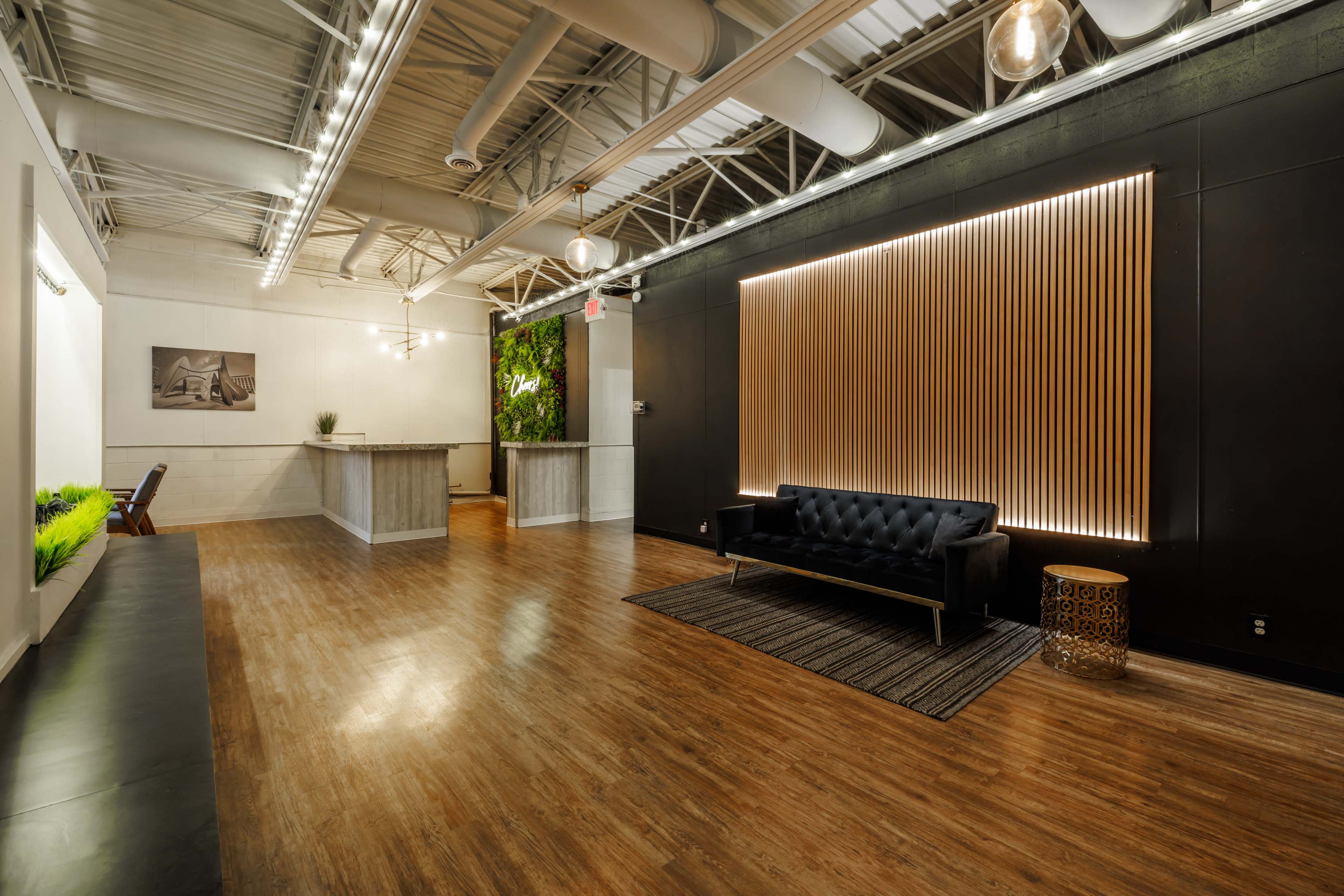 Industrial Loft Cocktail/Meeting Space Image in Creston Heights, Grand Rapids, MI