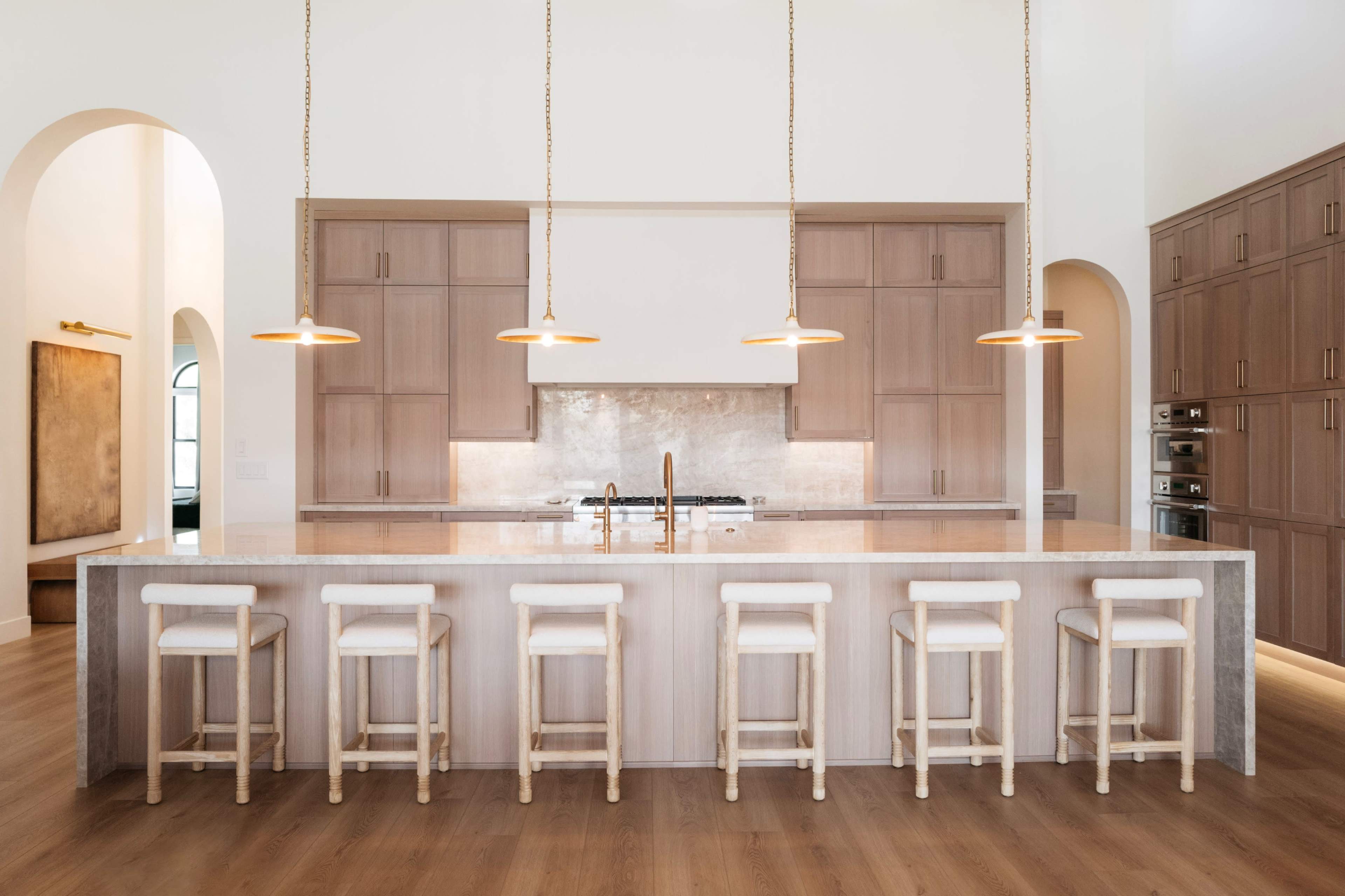 Spanish Modern Home w/ Warm Finishes, Mountain Views & Natural Light Image in Verrado, Buckeye, AZ