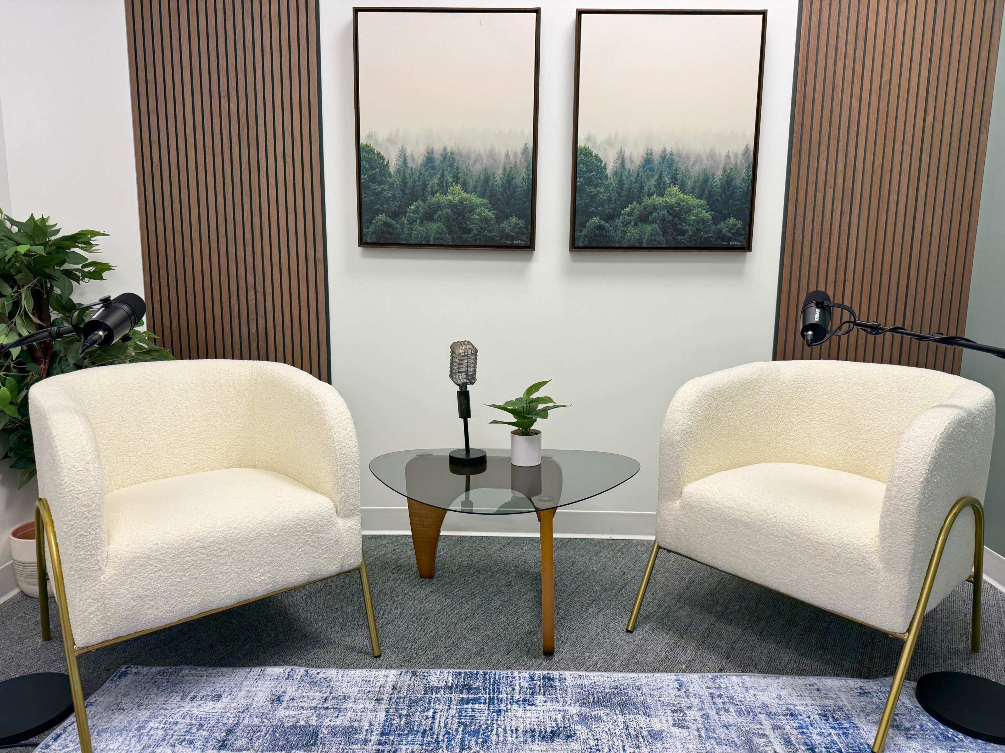 Downtown Fort Worth Podcast Studio - 2 Cameras Image in Sundance Square, Fort Worth, TX