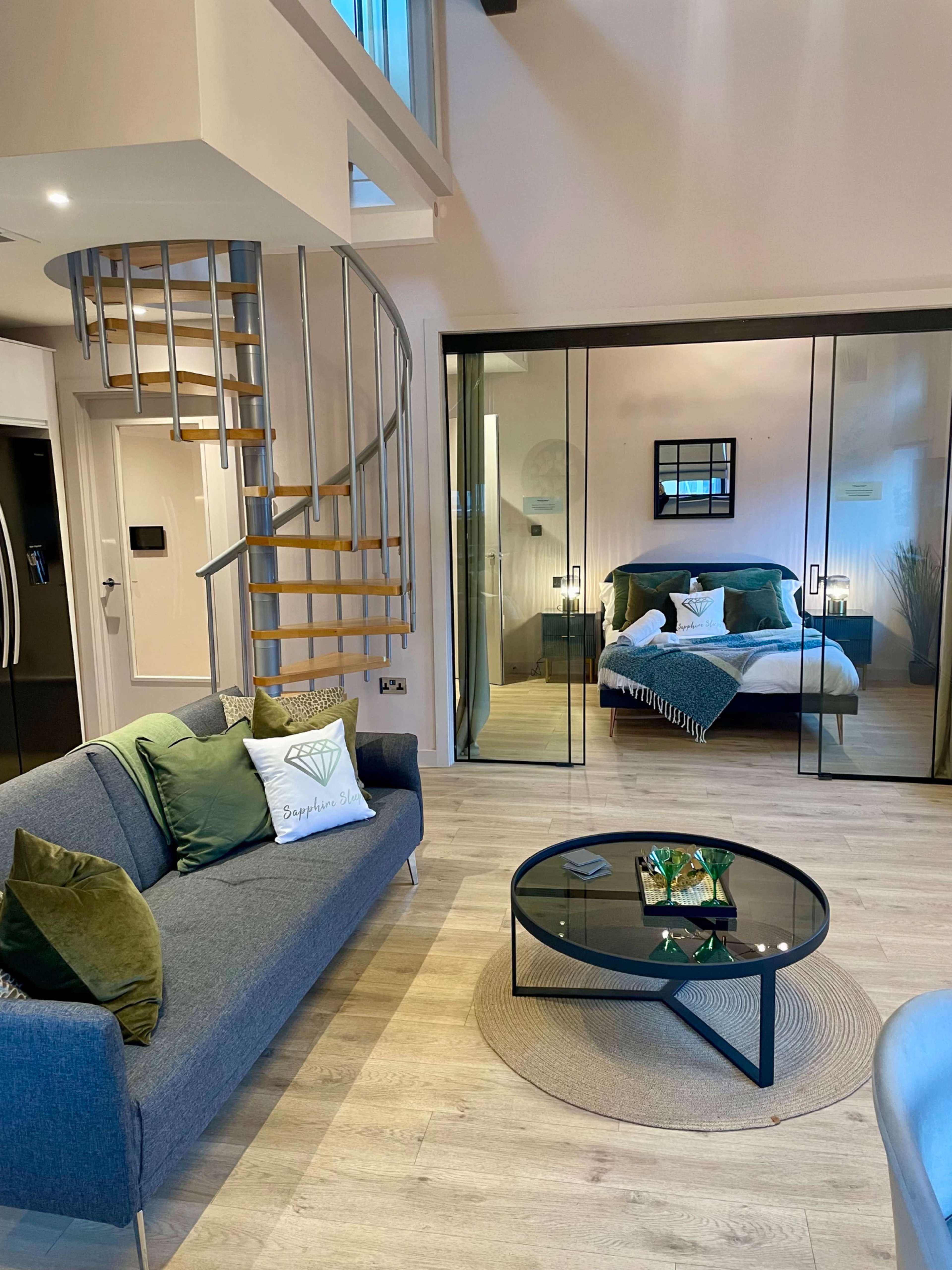 New York loft style unique apartment Image in Chinatown, Manchester, ENG