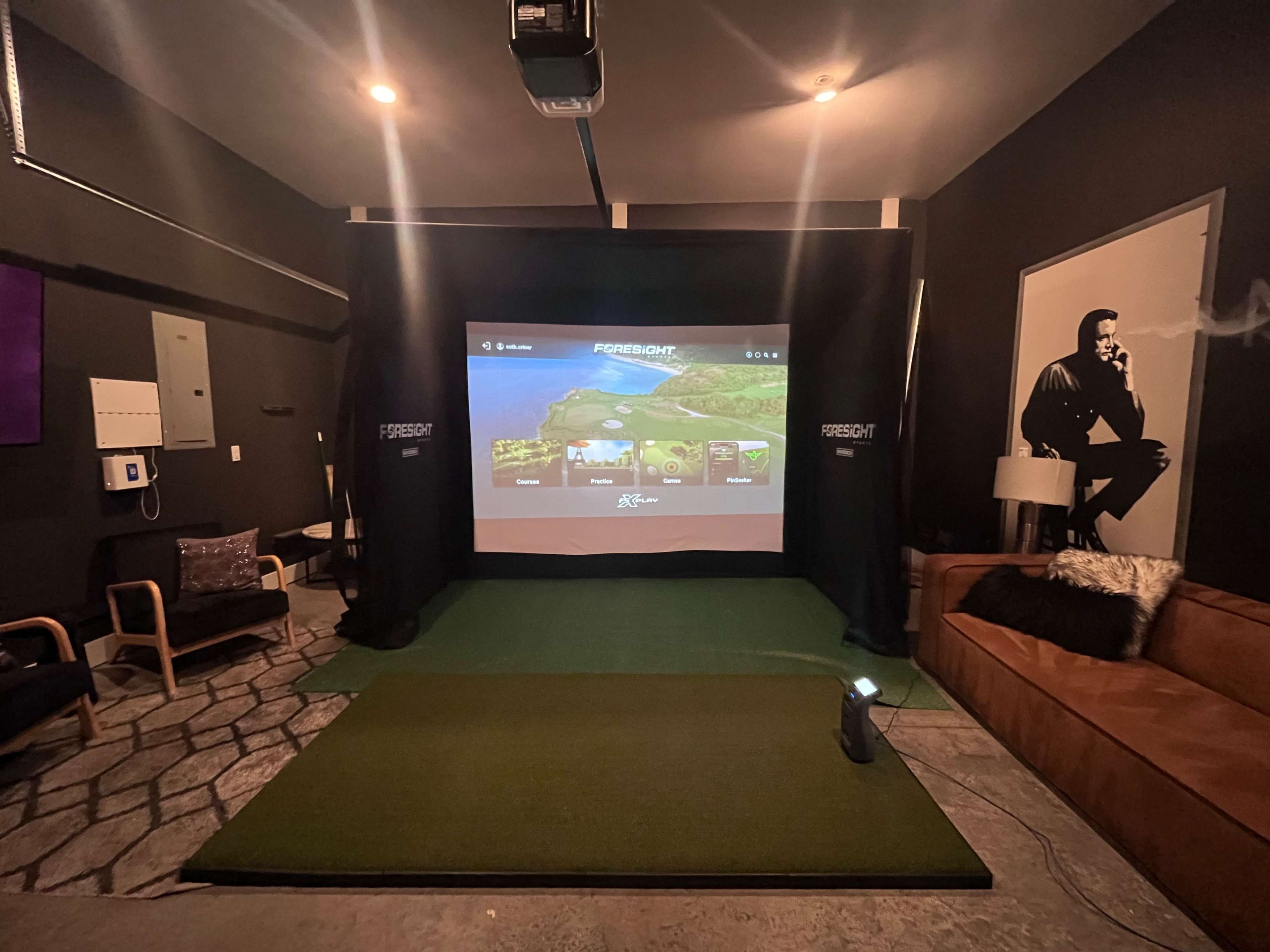 Private Golf Simulator! Image in Bordeaux, Nashville, TN