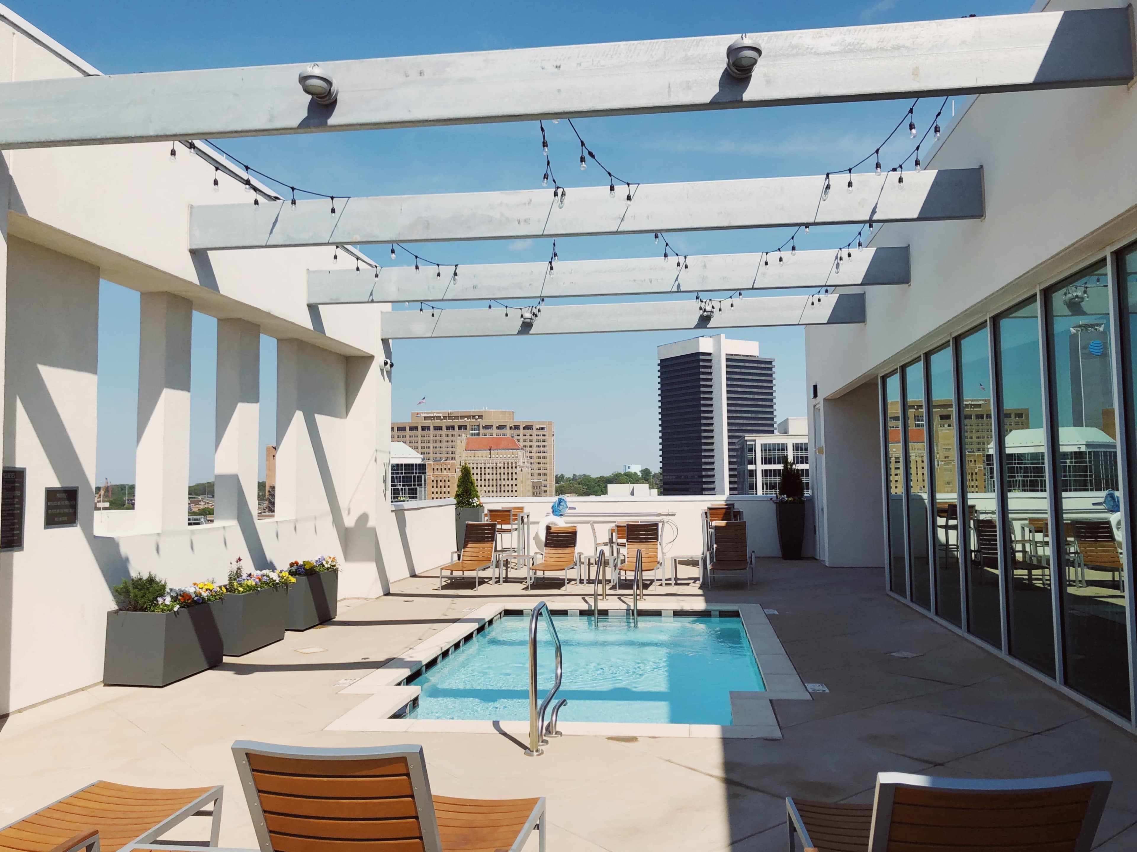 Downtown Beautiful Rooftop Conference Room Image in Fountain Heights, Birmingham, AL