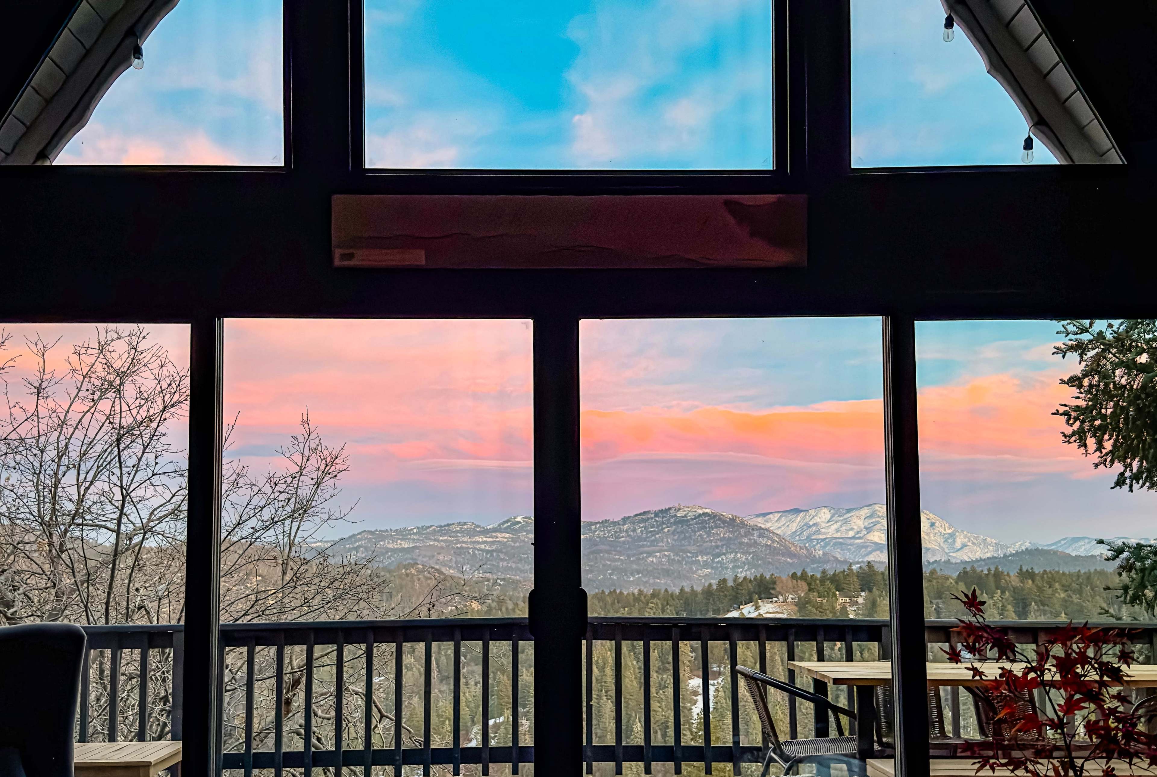 A-Frame Cabin with stunning Mountain Views Image in , Running Springs, AS