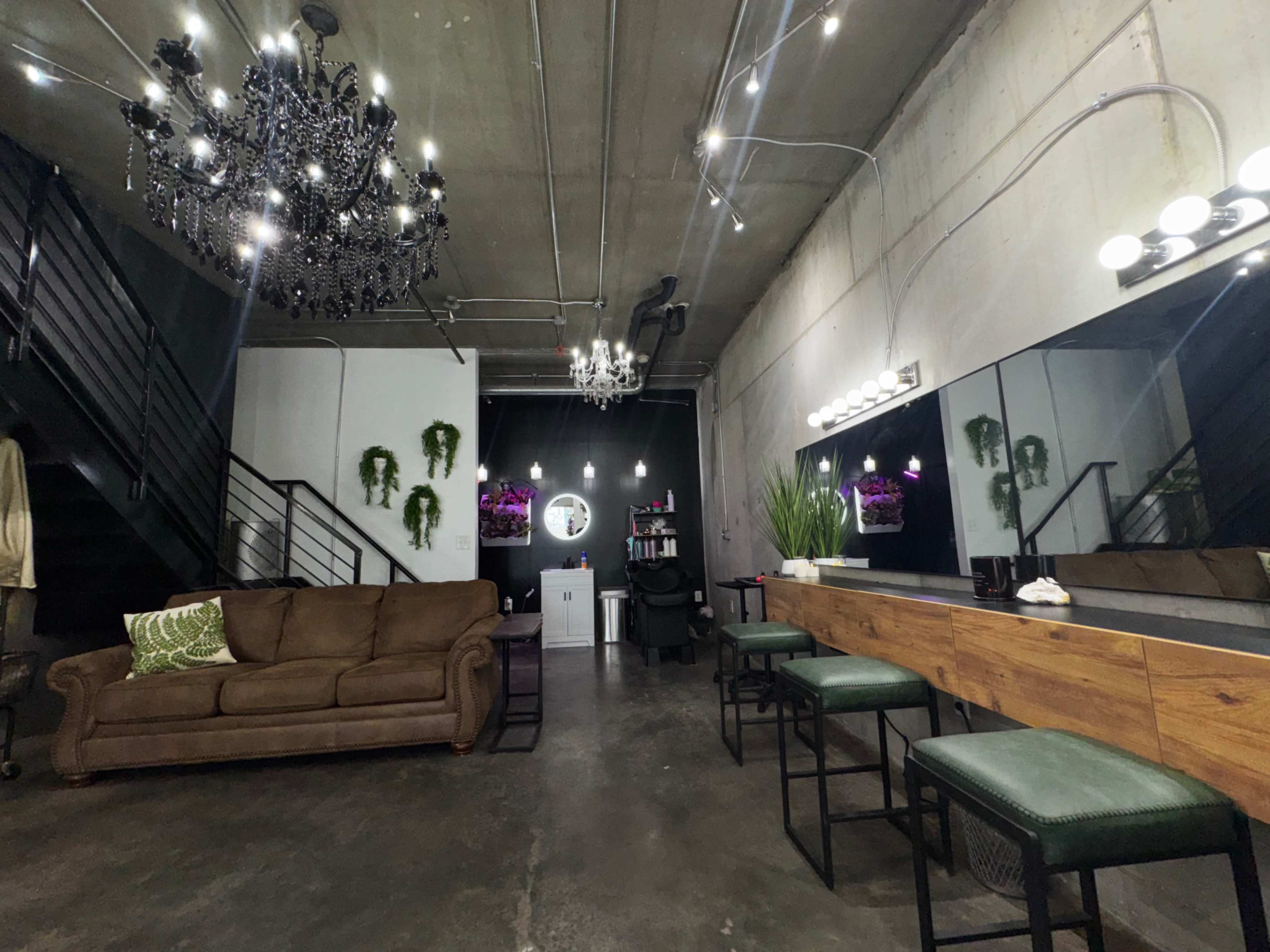 Upscale & Sexy Industrial Style Makeup and Hair Academy + Salon Image in Midtown, Atlanta, GA