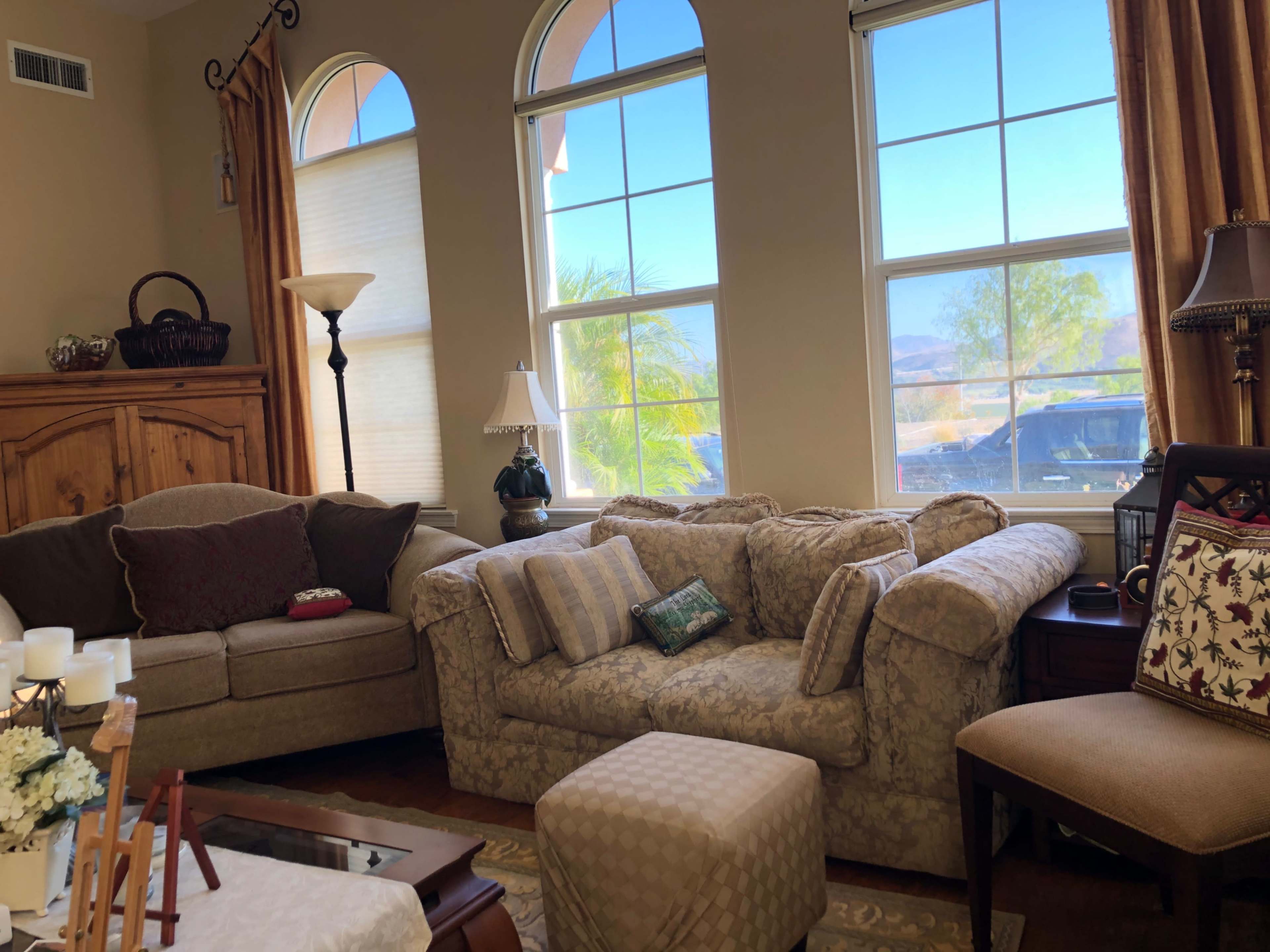 Elegant Villa Fireplace Meeting Room - Archways & Woodwork Image in Moorpark, Moorpark, CA