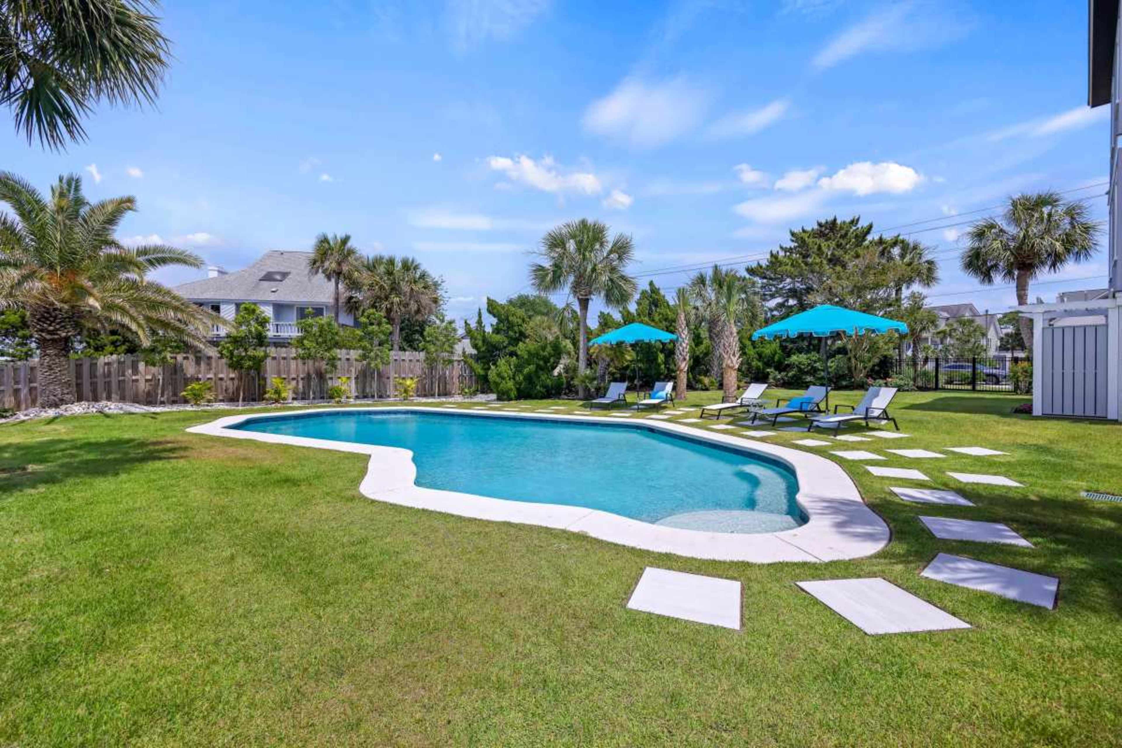 Beach style home on the water with dock and gorgeous sunsets. Image in Isle of Palms, Isle of Palms, SC