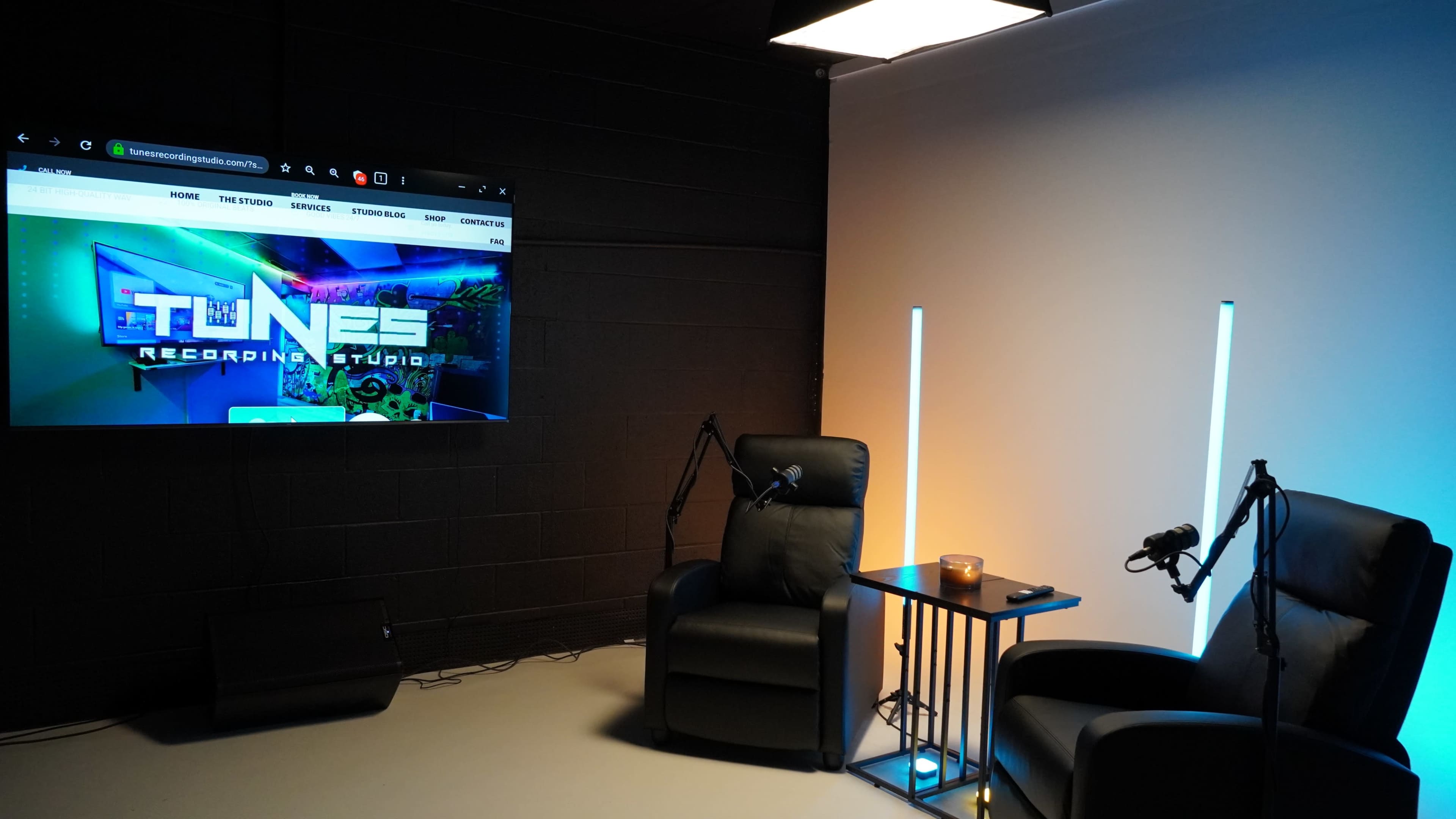 Podcast Studio | Durham NC | Fully Customizable Show Set Image in Durham, Durham, NC