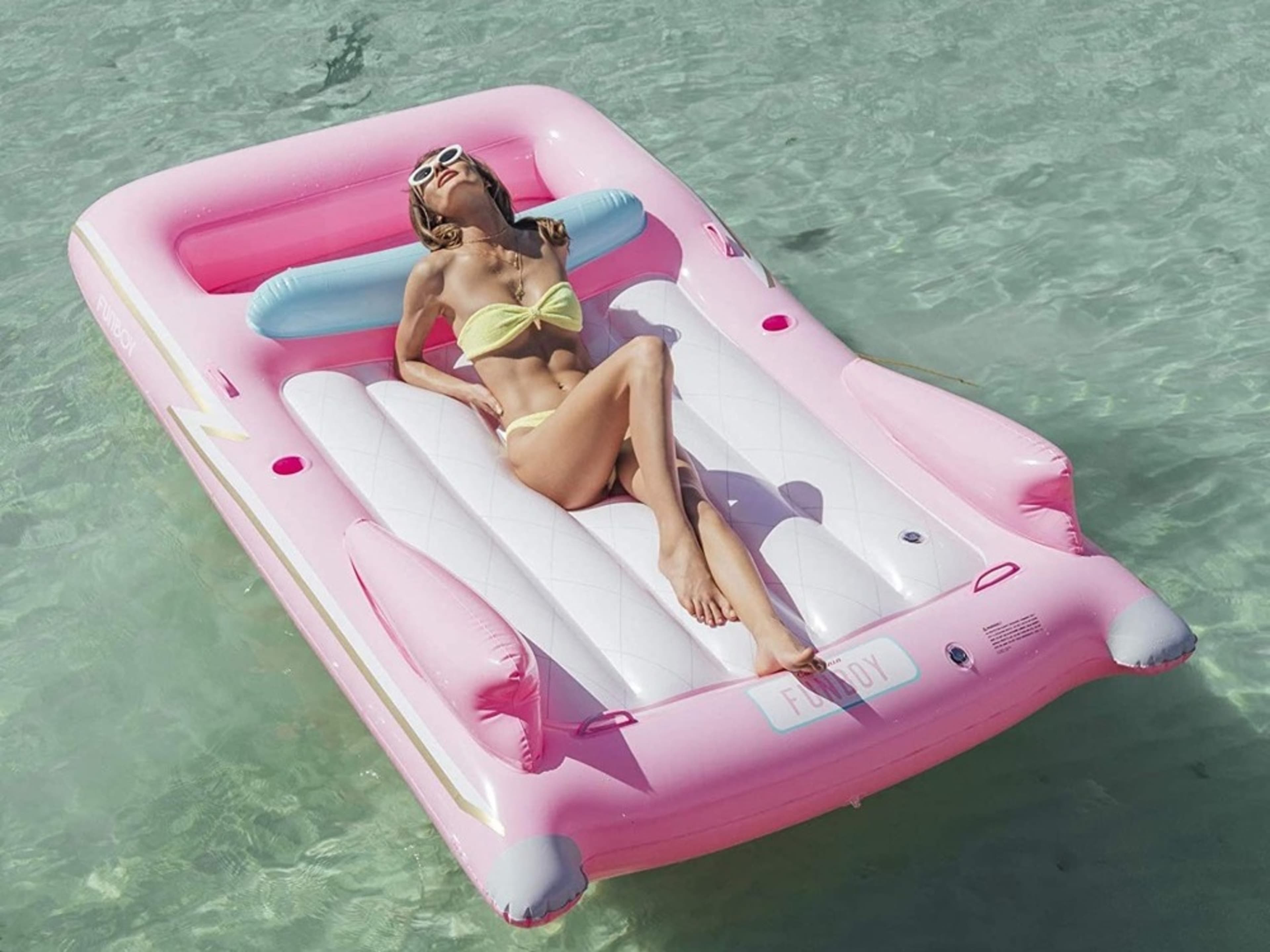 Giant Inflatable Luxury Pink Retro Convertible Car