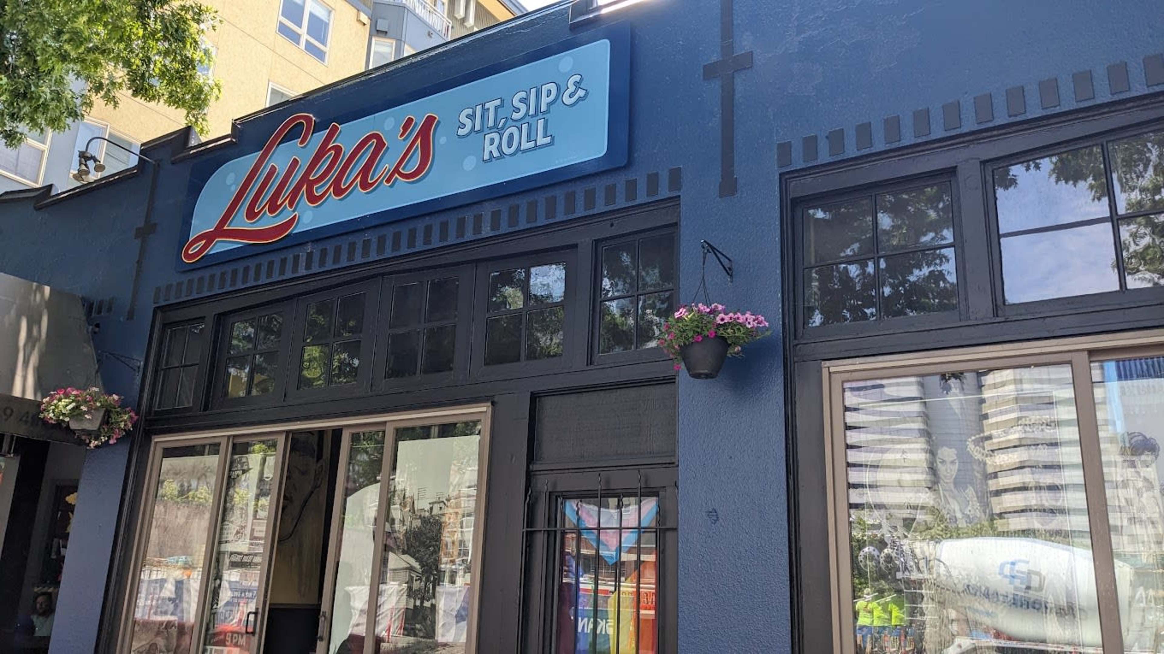 Raise a glass at Luka's, your elevated downtown escape! Image in Belltown, Seattle, WA