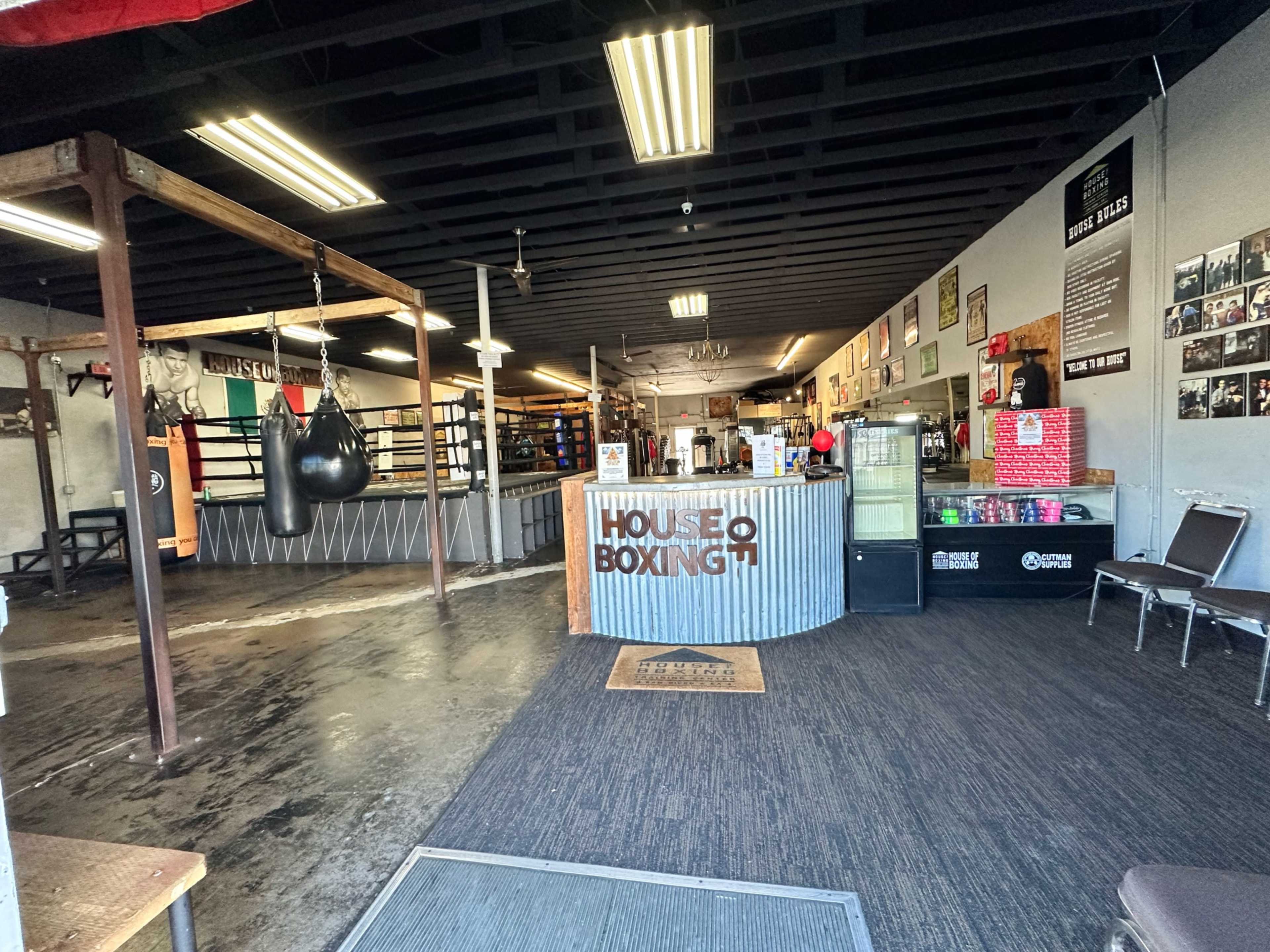 Urban Historical Rustic & Old Skool Style Boxing Gym Image in Paradise Hills, San Diego, CA