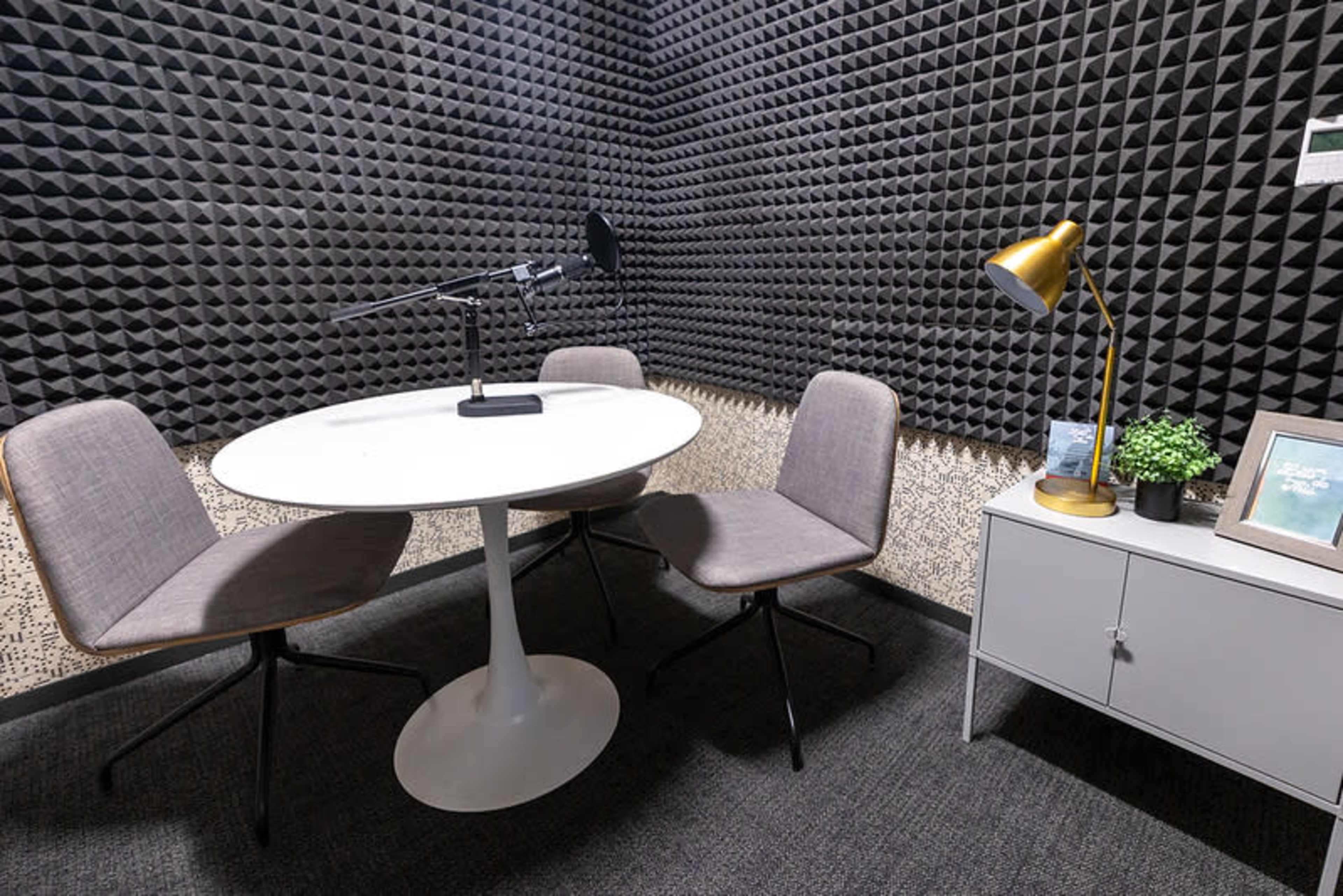 Private Podcast & Recording Booth in Newport News Image in Tech Center, Newport News, VA