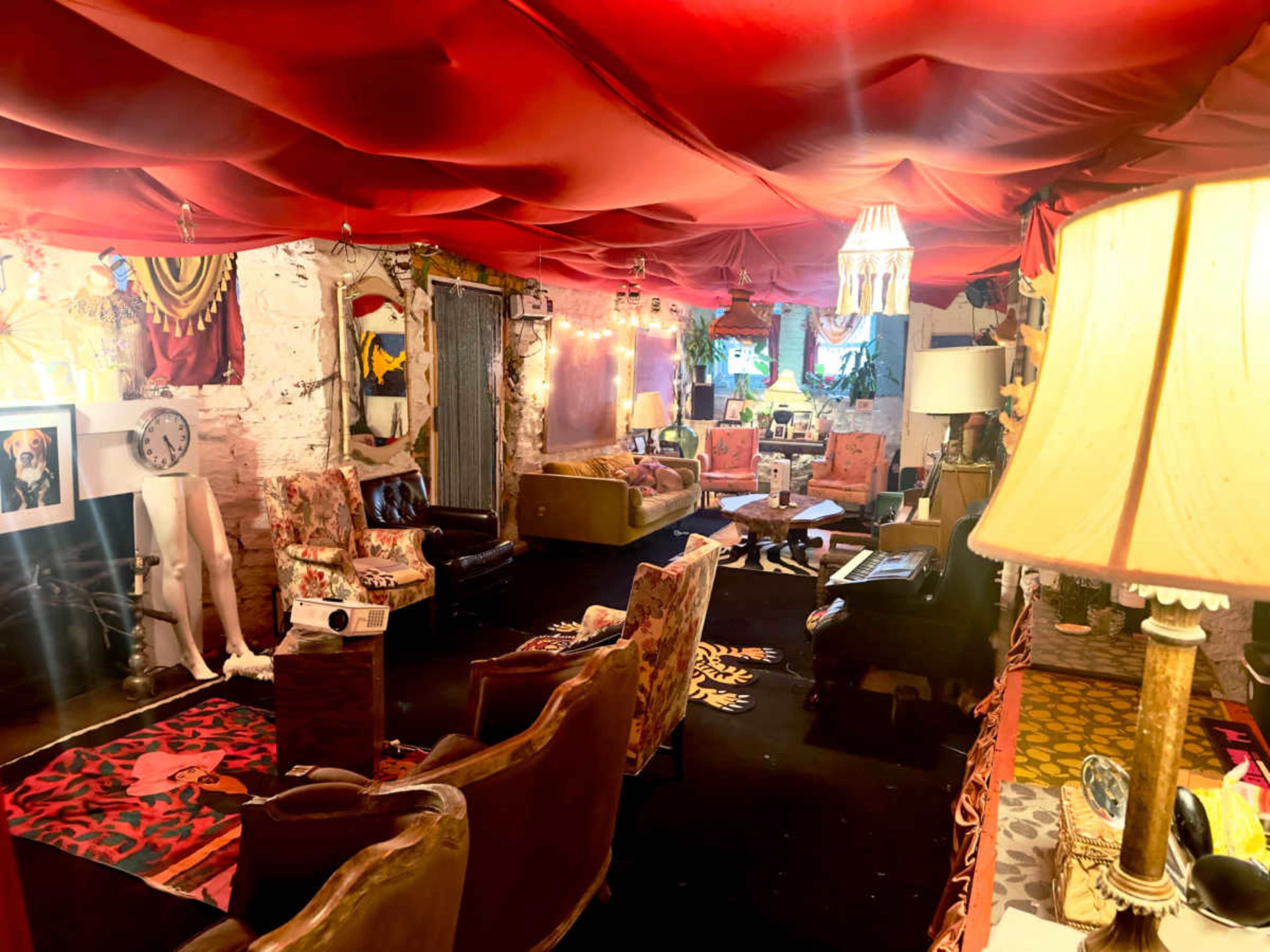 Underground beautiful basement, bohemian and classy. Image in Little Haiti, Brooklyn, NY