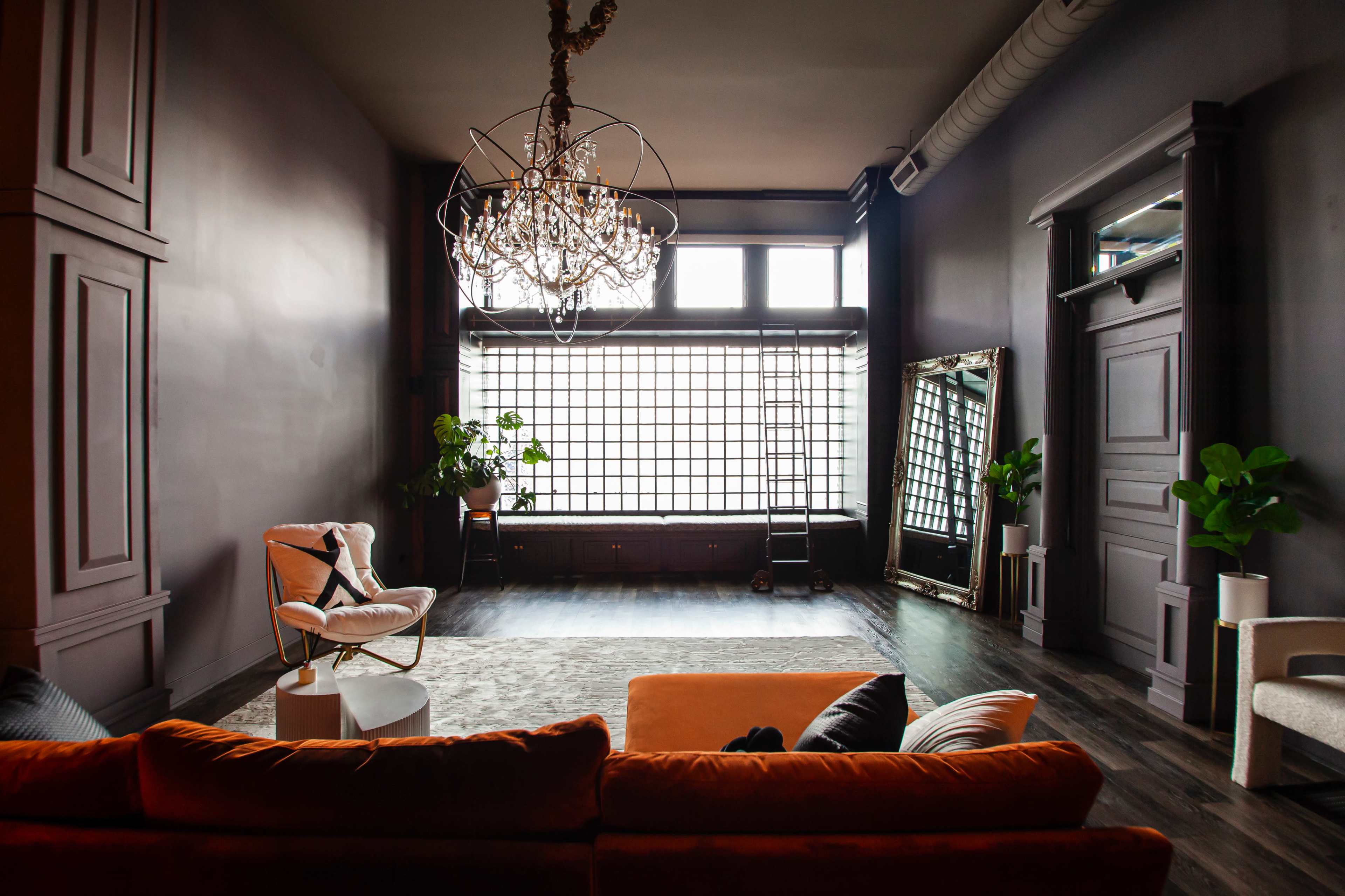 Colorful Luxury Kink Space + Sun Drenched Lounge in River West Image in West Town, Chicago, IL