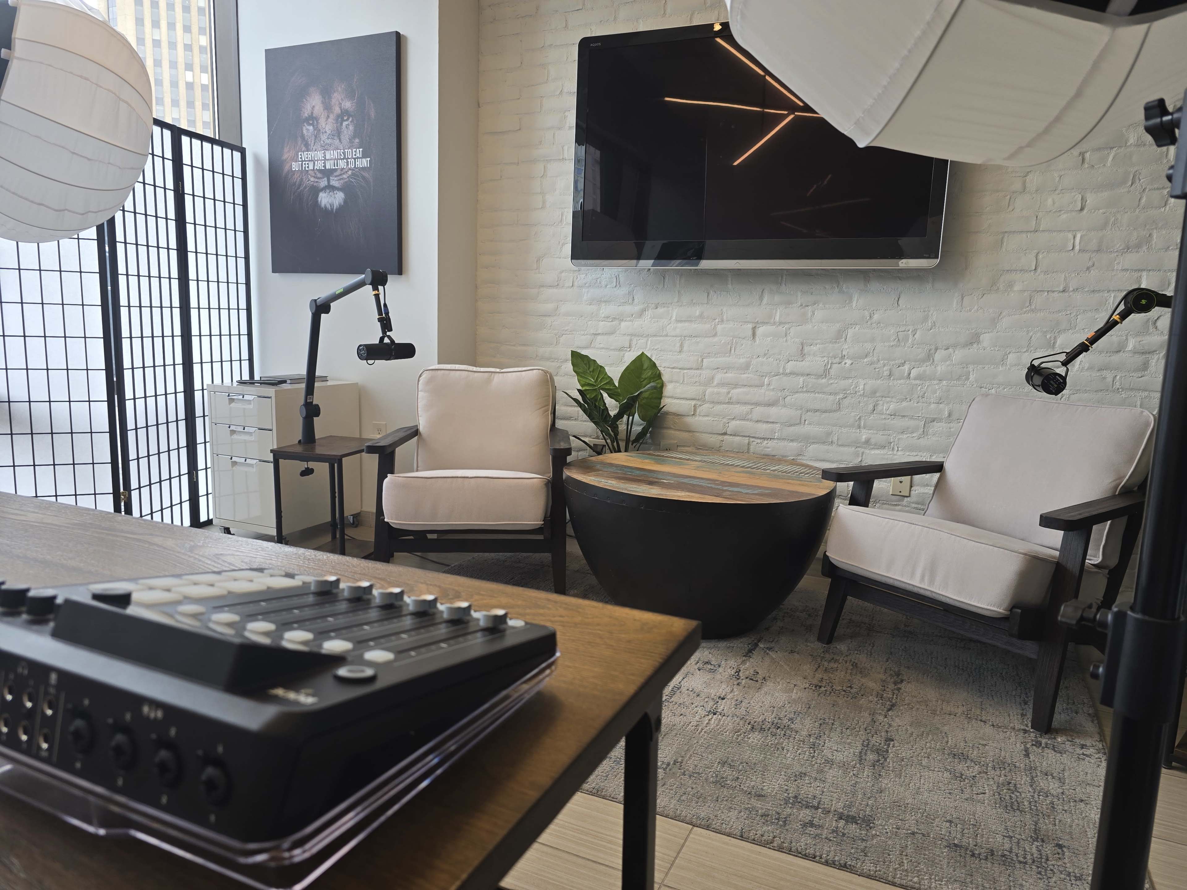 Private Downtown Podcast Studio Image in Downtown, Boise, ID